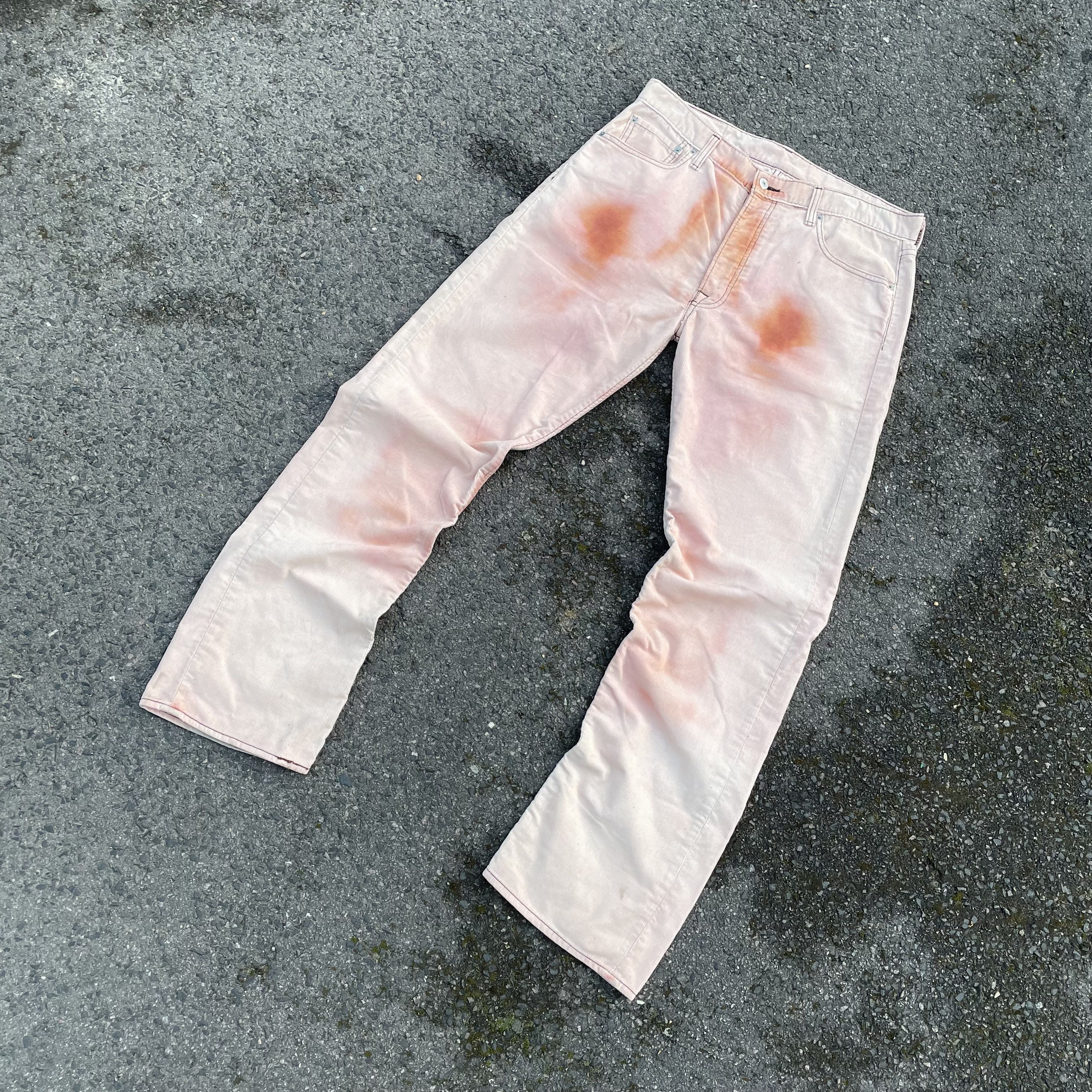 Levi's Levi's custom tiger Upcycled pants 1 of 1 streetwear Y2K Size US 36 / EU 52 - 9 Thumbnail
