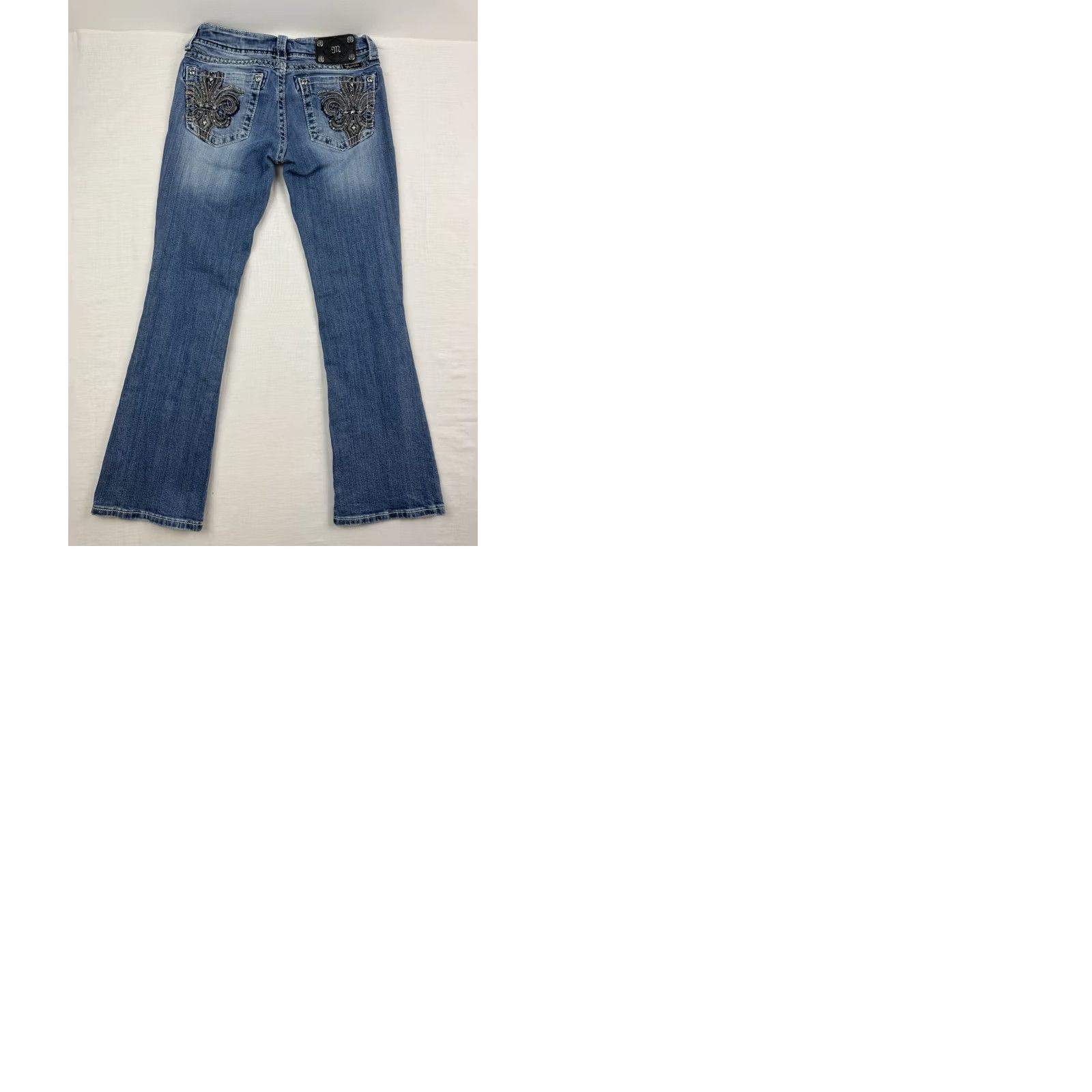 Miss Me VINTAGE Miss Me Bootcut Jeans Womens 28 Hipster Y2K 2000s American Blue Jeans Womens 28 Mens? Size 28" / US 6 / IT 42 - 11 Thumbnail
