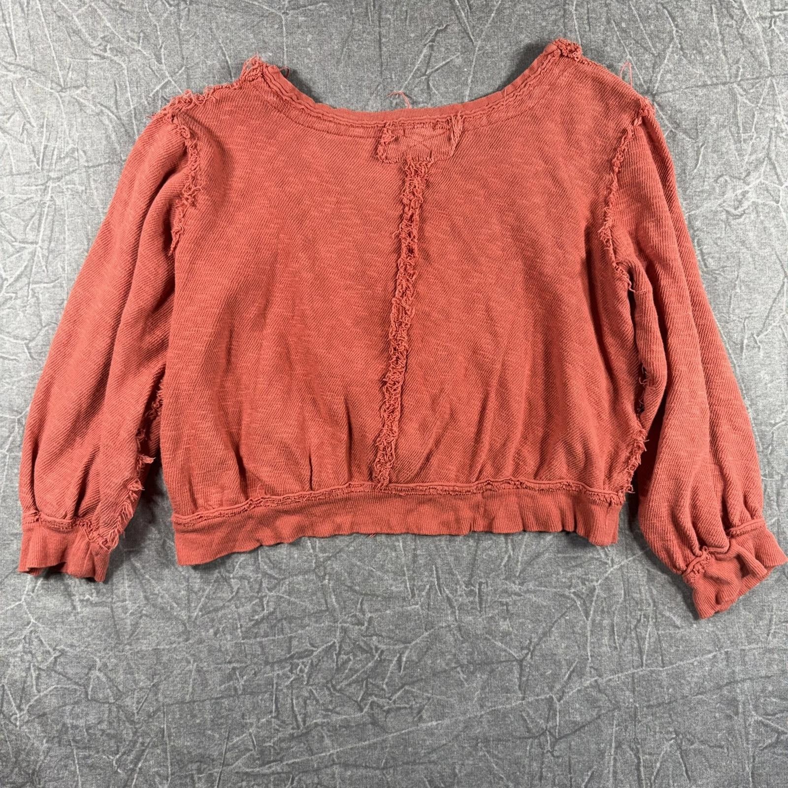 Free People Free People Shirt Women's S Orange We the Free Golden Road Size S / US 4 / IT 40 - 6 Thumbnail