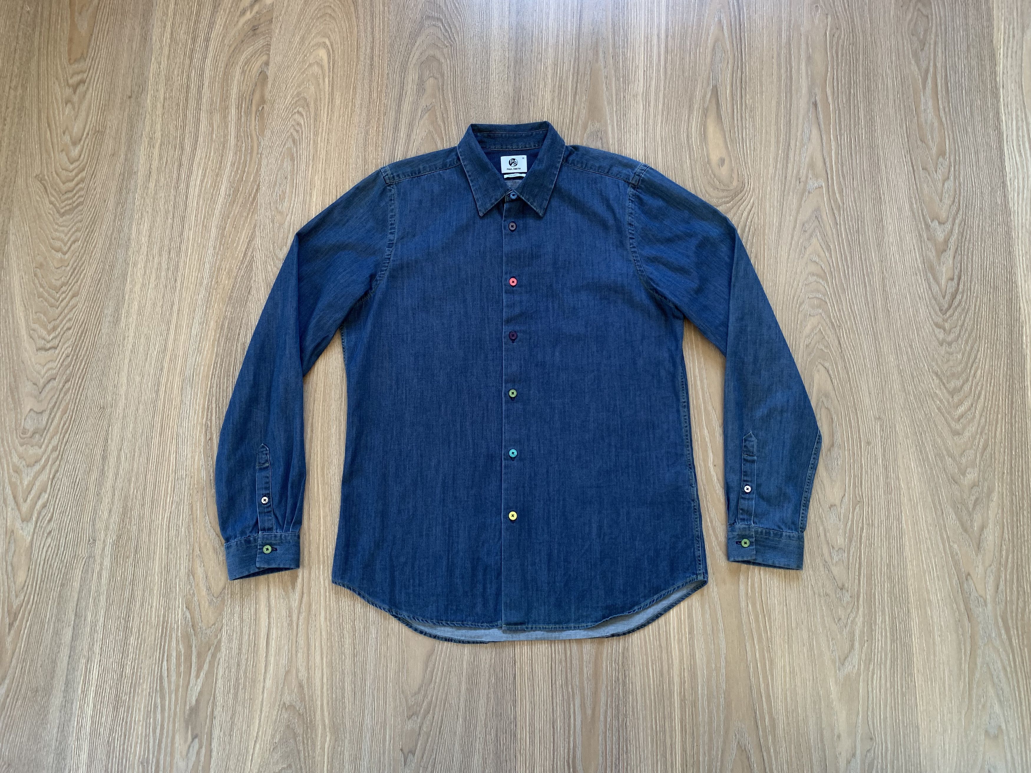Designer × Paul Smith Paul Smith Denim Jeans Shirt Size US M / EU 48-50 / 2 - 1 Thumbnail