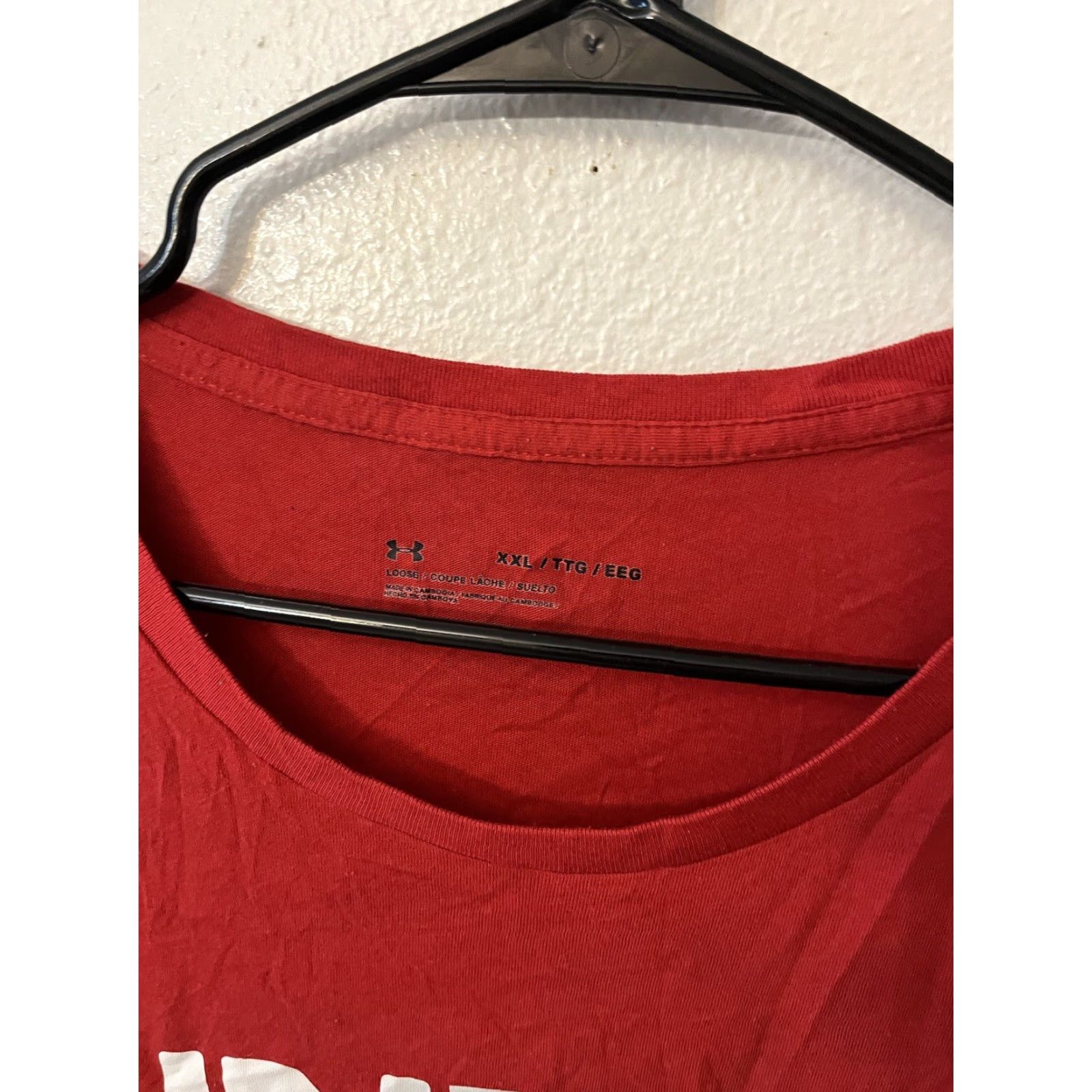 Under Armour VINTAGE Under Armour T-Shirt Men’s XXL Short Sleeve Graphic Crew Neck Cotton Logo Sports 2010s Size US XXL / EU 58 / 5 - 3 Thumbnail
