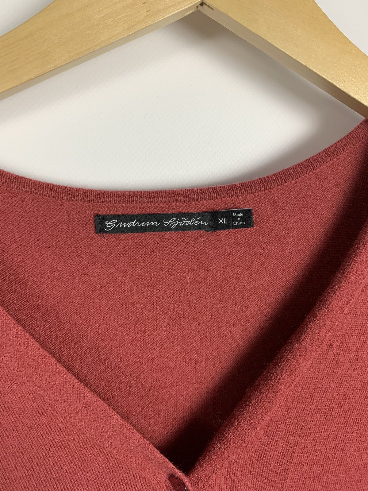Gudrun Sjoden Gudrun Sjoden Wool Long Cardigan Button Up Size XL Colorful Size XL / US 12-14 / IT 48-50 - 12 Thumbnail