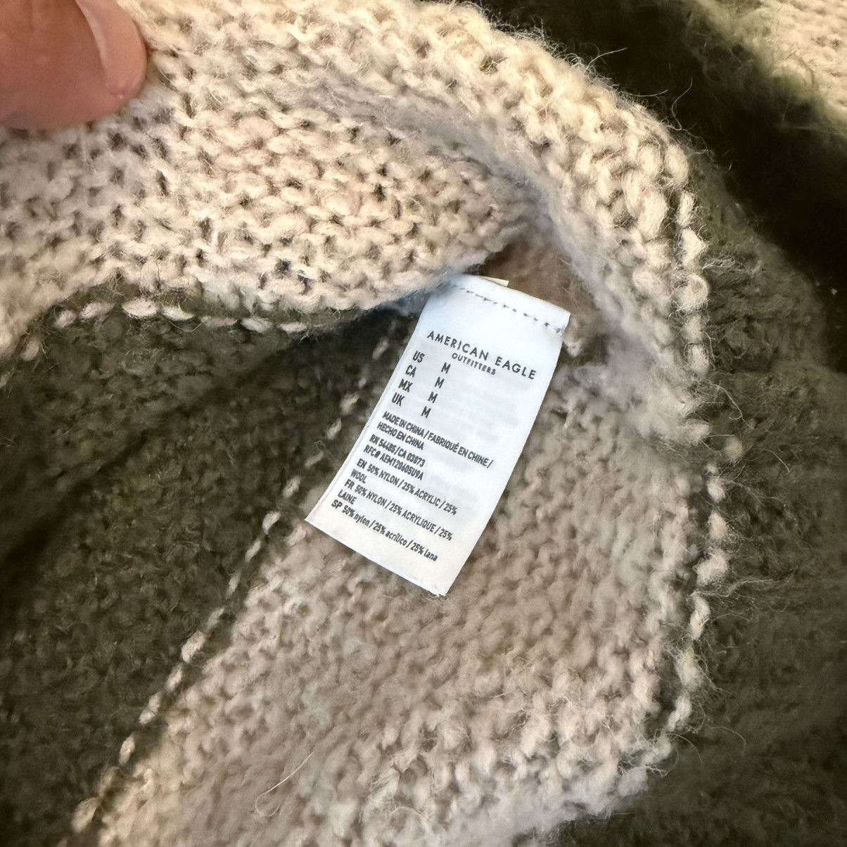 American Eagle Outfitters AMERICAN EAGLE VINTAGE STRIPE SWEATER Size US M / EU 48-50 / 2 - 3 Thumbnail