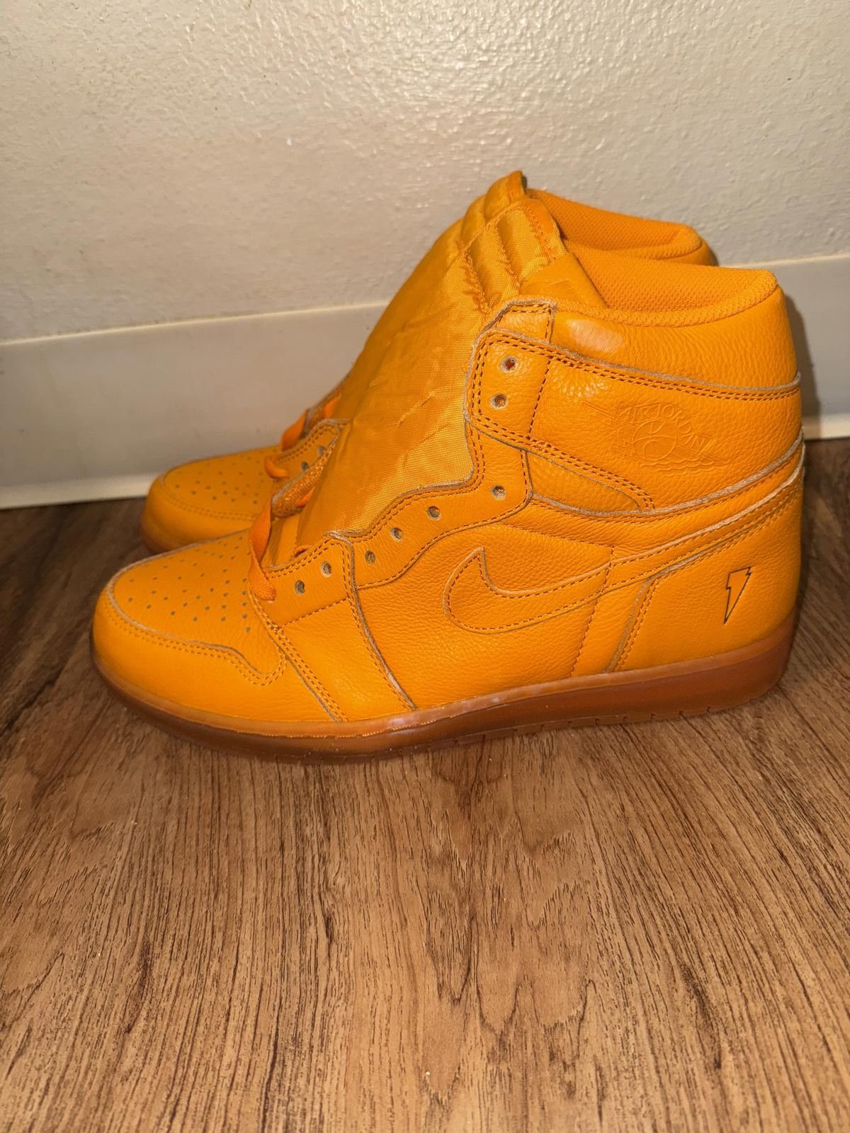 Nike Jordan 1 Retro High Gatorade Orange Peel Size US 11 / EU 44 - 7 Thumbnail