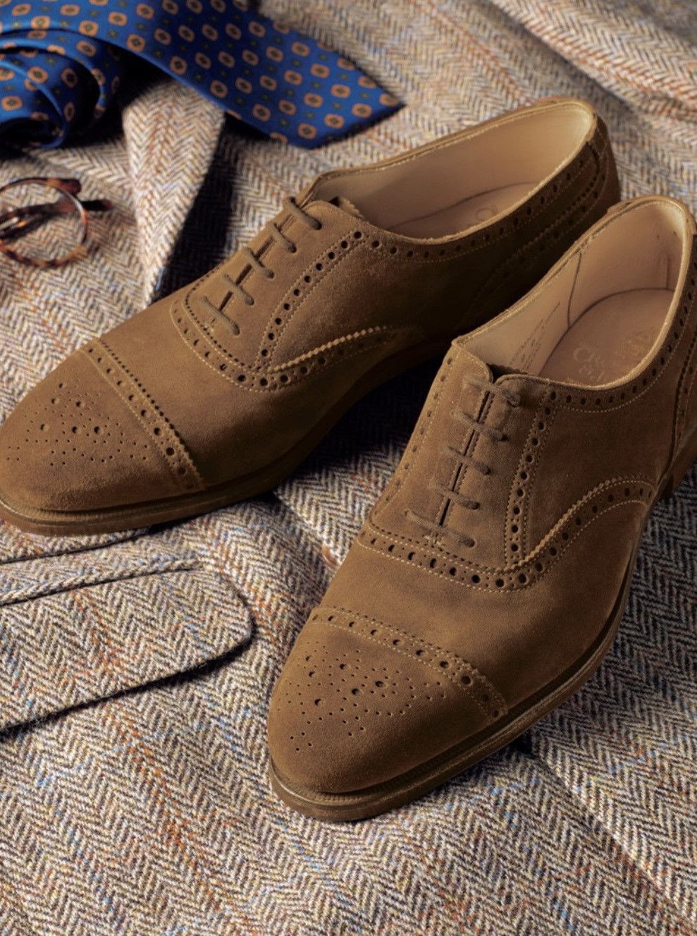 Crockett & Jones The Westminster in Tobacco Suede Size US 9 / EU 42 - 1 Thumbnail