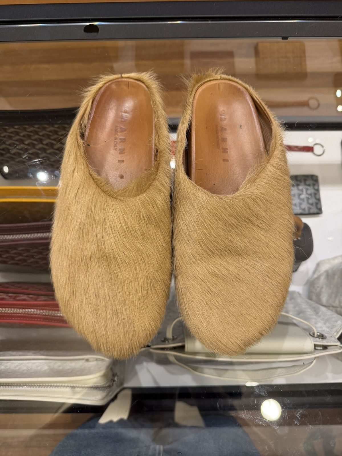 Marni Marni Mohair Clogs - Beige Size US 11 / EU 44 - 6 Thumbnail
