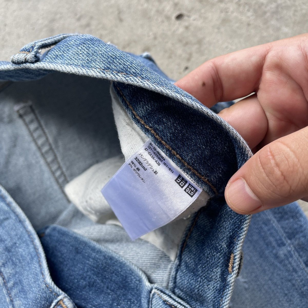 Japanese Brand × Jean W34x28.5 Japanese Brand Faded Jeans Denim Pants Size US 34 / EU 50 - 7 Thumbnail