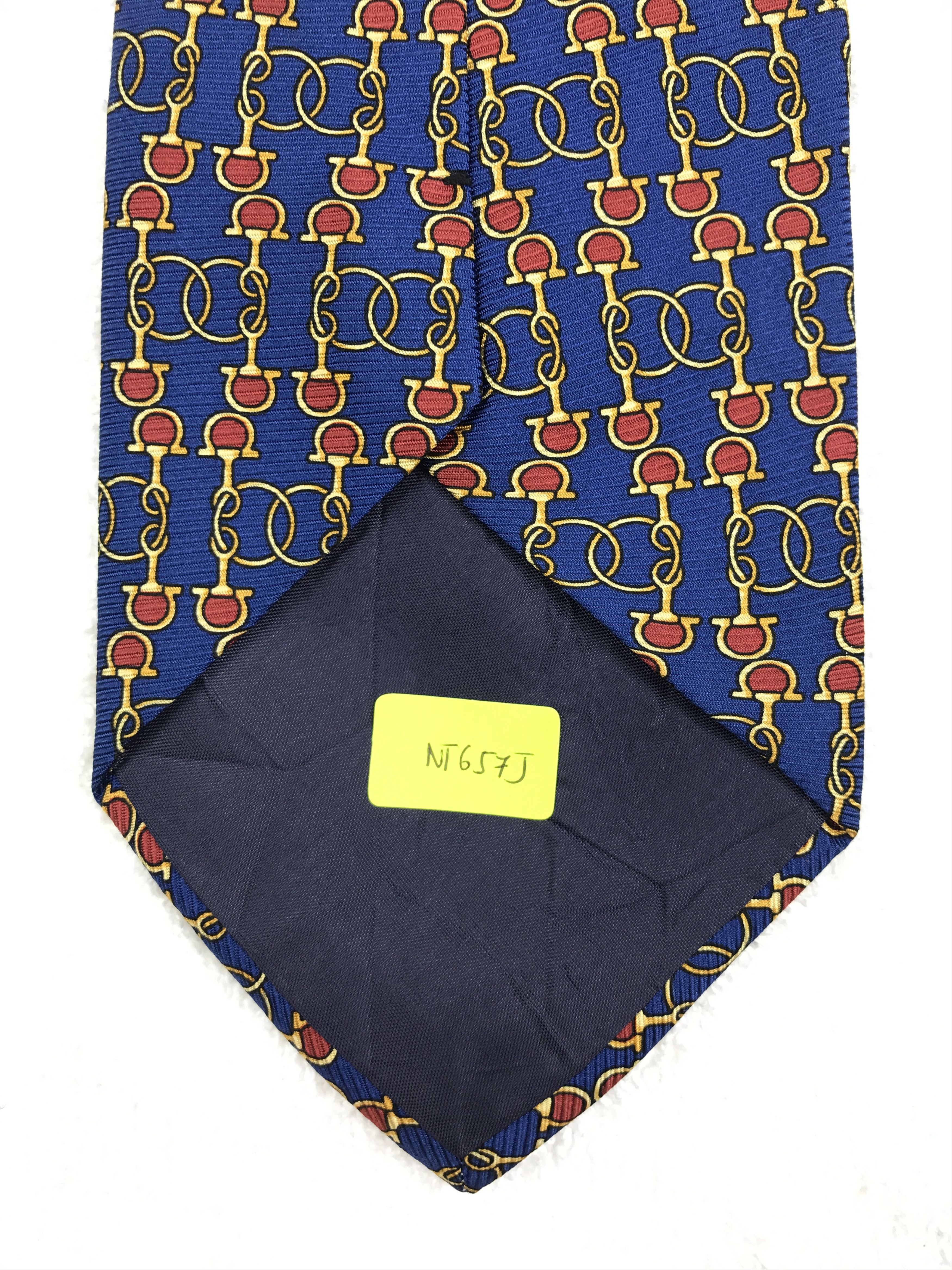 Vintage Vintage Mario Valente Silk Necktie Size ONE SIZE - 9 Thumbnail