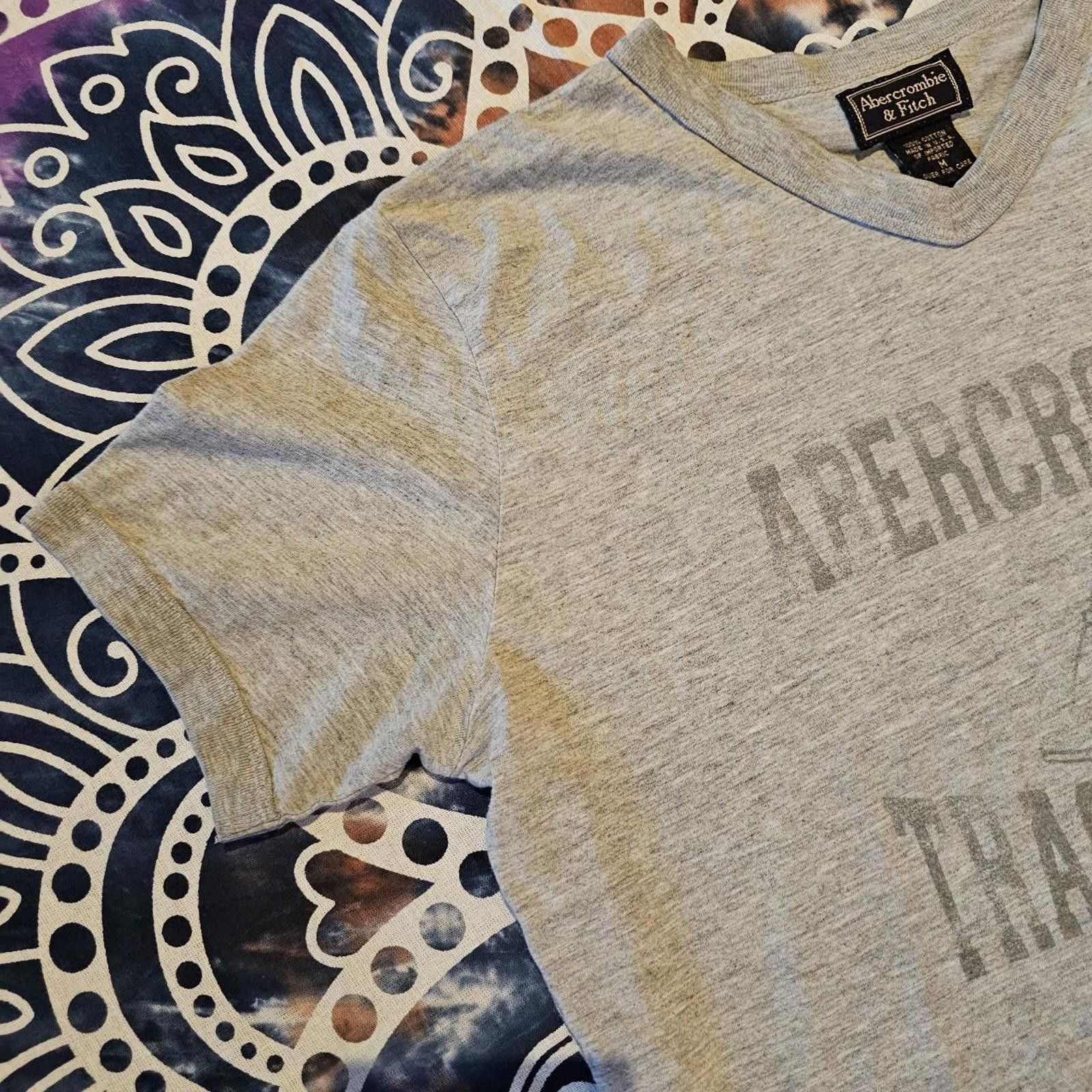 Abercrombie & Fitch Abercrombie & Fitch Vintage Grey T-shirt Size M / US 6-8 / IT 42-44 - 3 Thumbnail