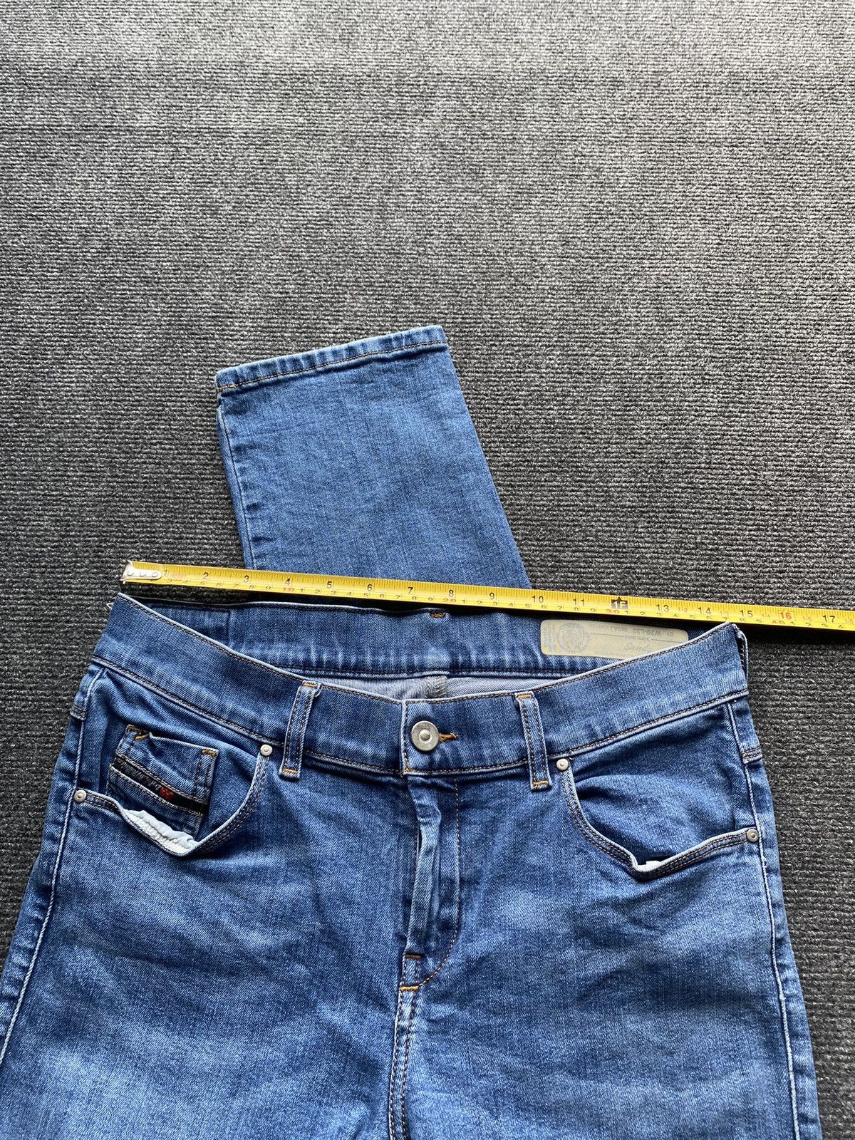 Diesel 🔥Opium Punk Diesel sandy blue jeans women 29 alt goth emo Size 29" - 6 Thumbnail
