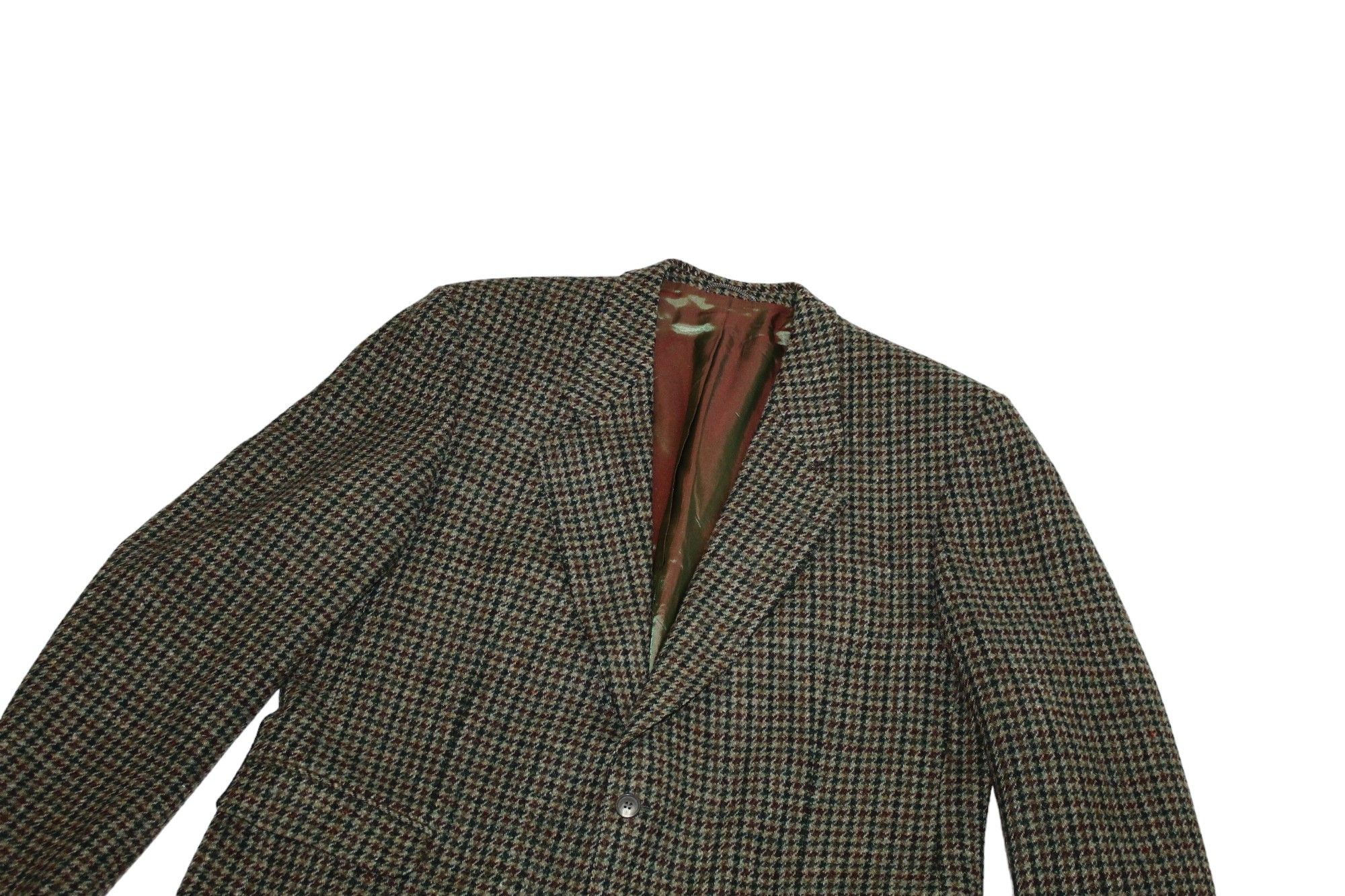 Harris Tweed VTG Harris Tweed x Konen x Teller Austria Handwoven Coat Size US XXL / EU 58 / 5 - 2 Thumbnail
