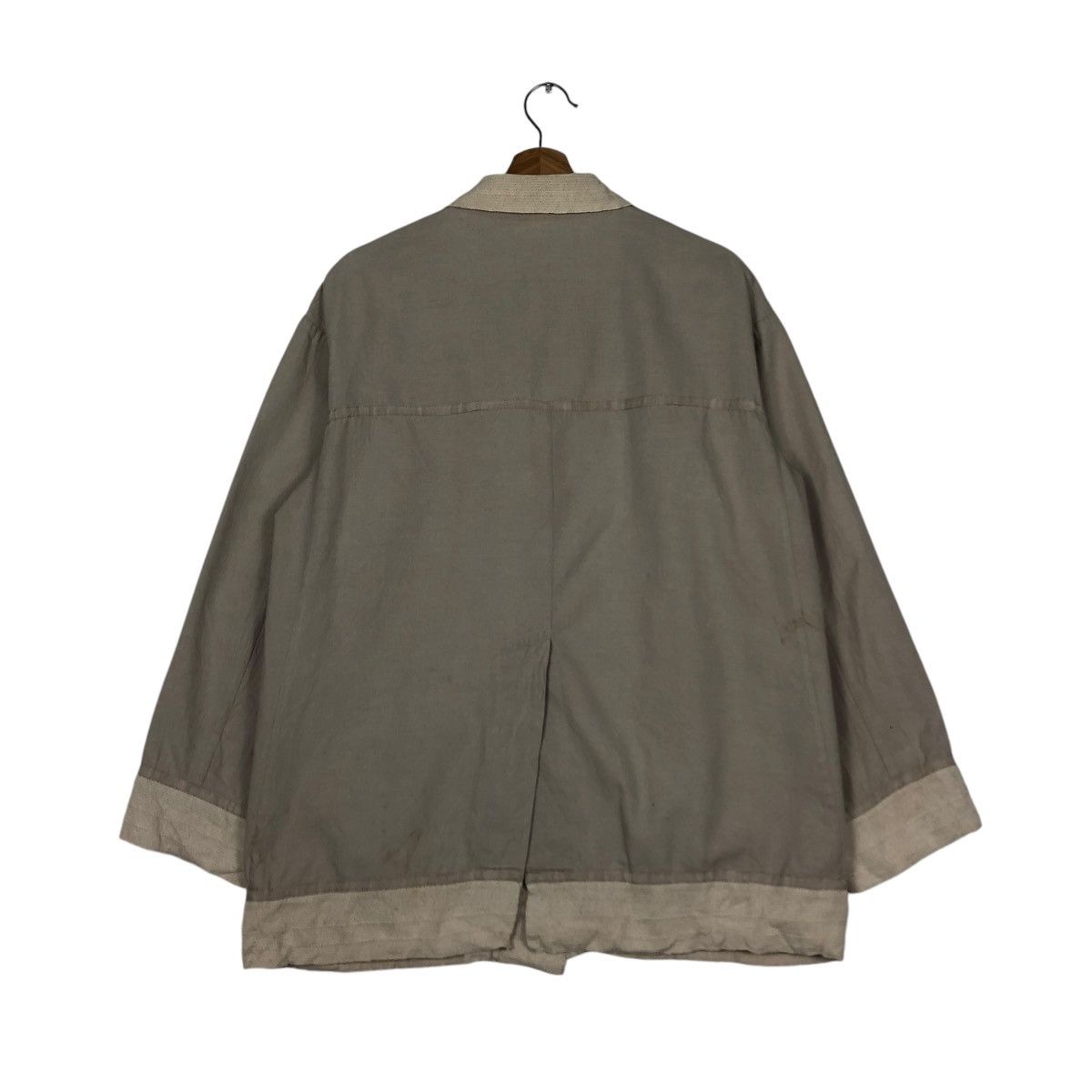 Issey Miyake 🔥VINTAGE ISSEY MIYAKE PERMANENTE MANDARIN BUTTON JACKET Size US M / EU 48-50 / 2 - 10 Thumbnail