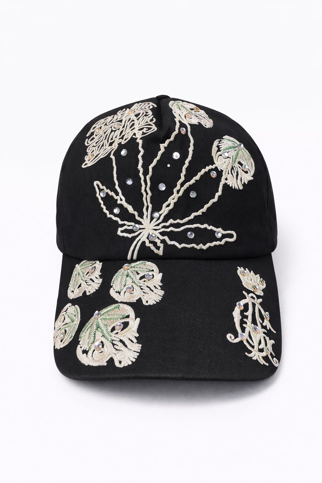 Christian Audigier Christian Audigier Los Angeles Embroidered Denim Brim Cap Size ONE SIZE - 1 Thumbnail