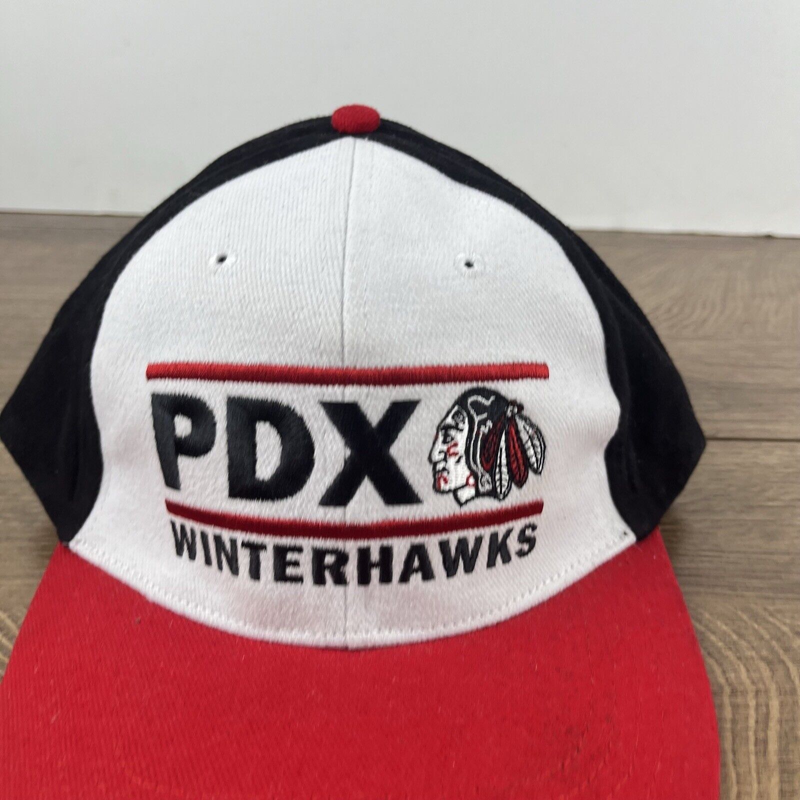Other PDX Winterhawks Hat Portland Snapback White Cap Adjustable W Size ONE SIZE - 5 Thumbnail