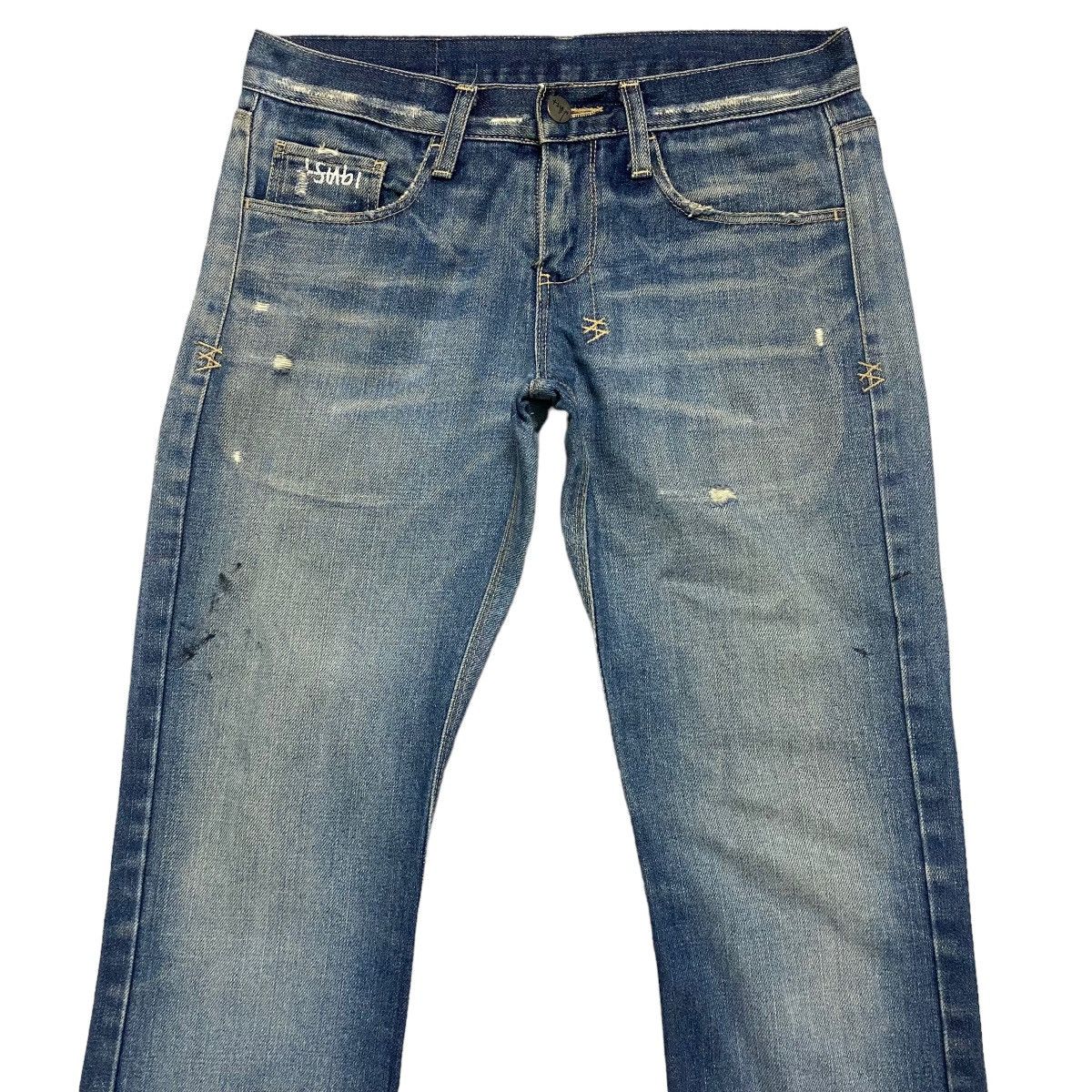 Ksubi Ksubi Scooter Vintage Indigo Distressed Jeans Size US 28 / EU 44 - 4 Thumbnail