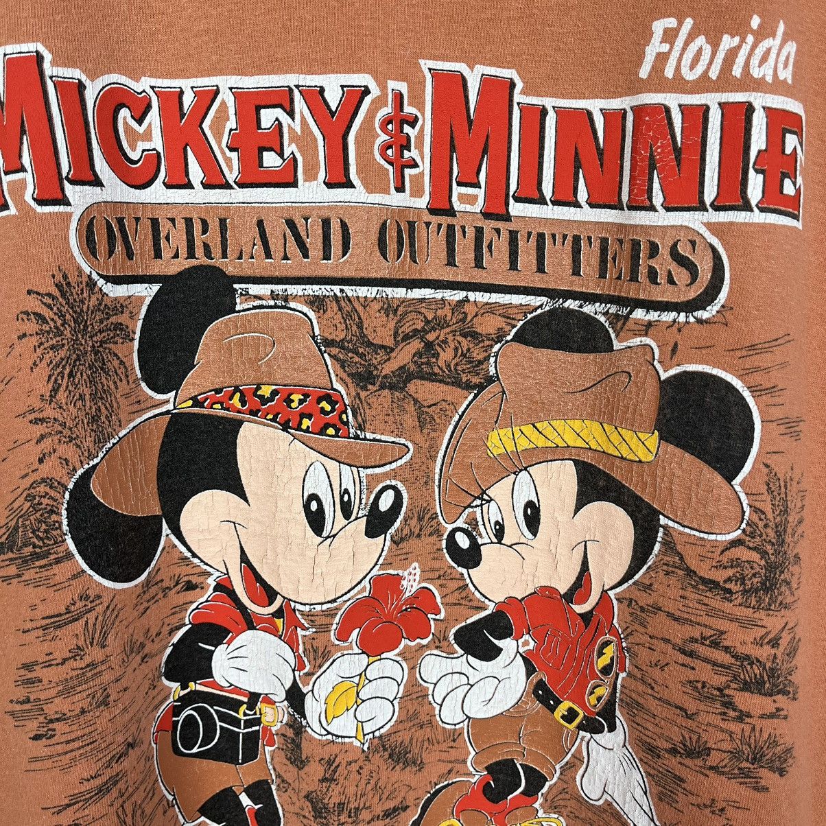 Vintage Vintage Mickey Mouse Overland Outfitters Disney tee 80’s Size US M / EU 48-50 / 2 - 5 Thumbnail