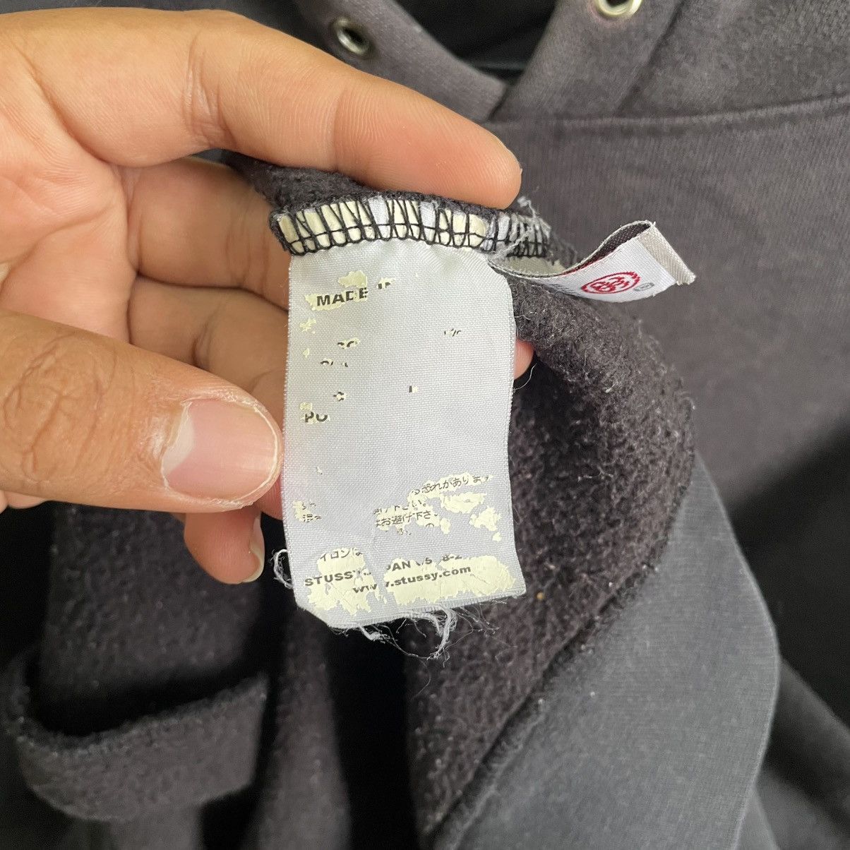 Stussy × Vintage Vintage Stussy Tribe Reality Asymmetry Hoodie Size US L / EU 52-54 / 3 - 7 Thumbnail