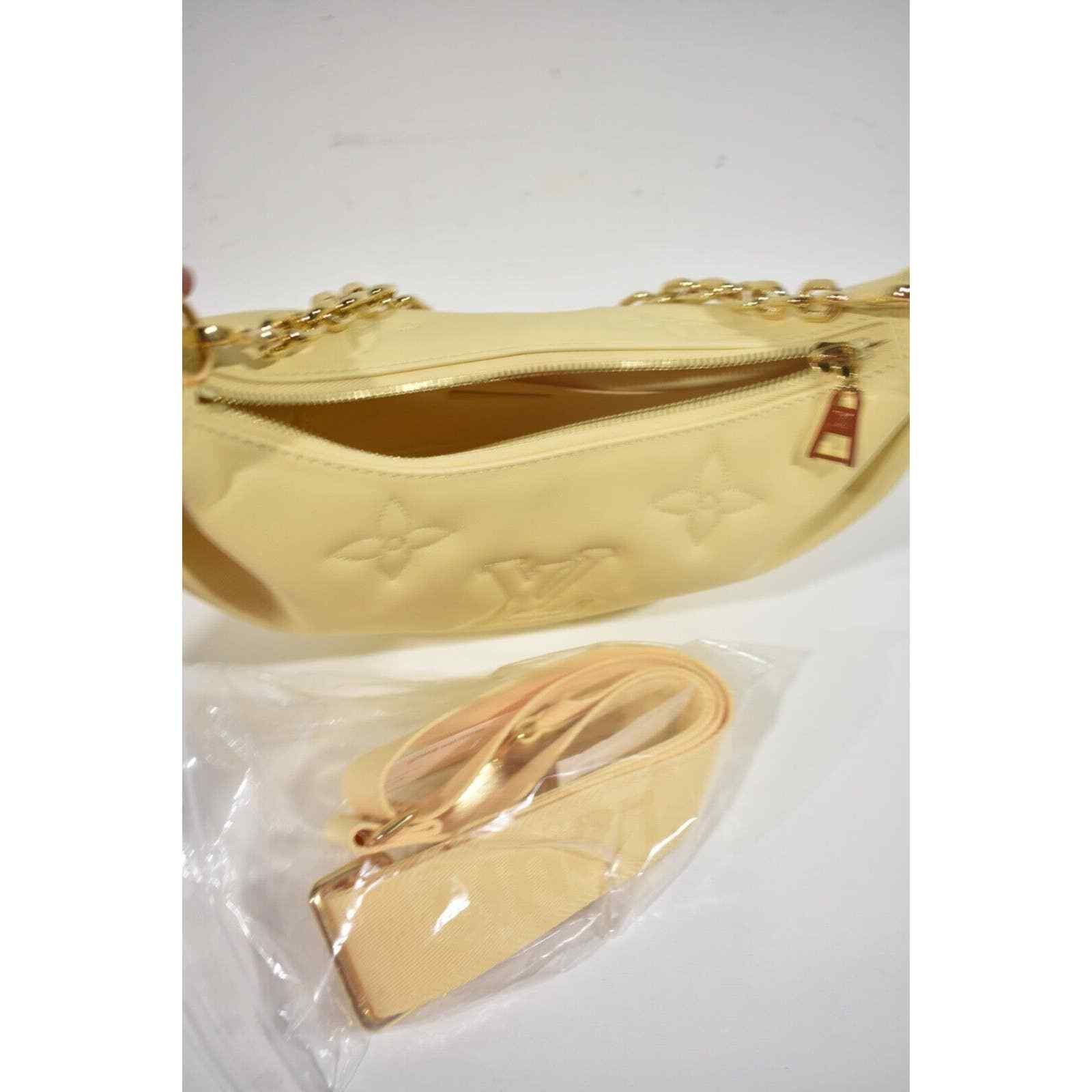 Louis Vuitton Louis Vuitton Bubblegram Yellow Chain Crossbody Shoulder Bag Size ONE SIZE - 11 Thumbnail