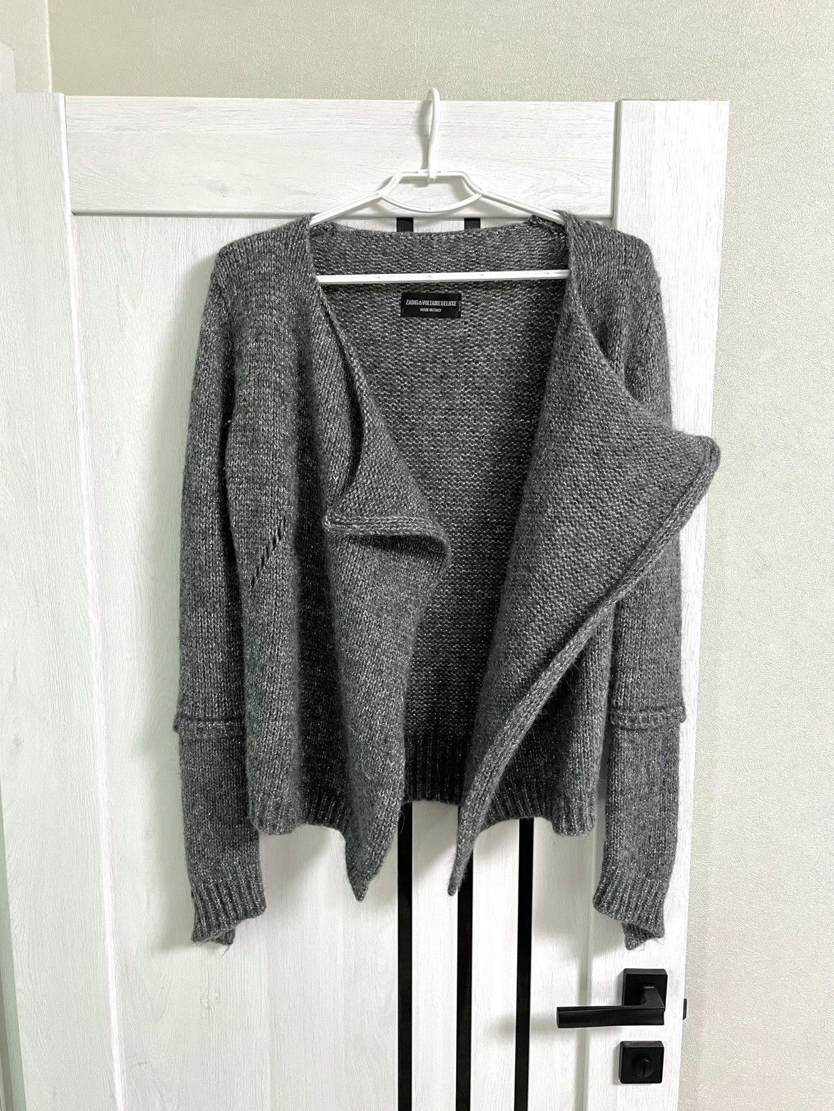Zadig & Voltaire Zadig & Voltaire Alpaca Wool Blend Cardigan Sweater Size S / US 4 / IT 40 - 9 Thumbnail