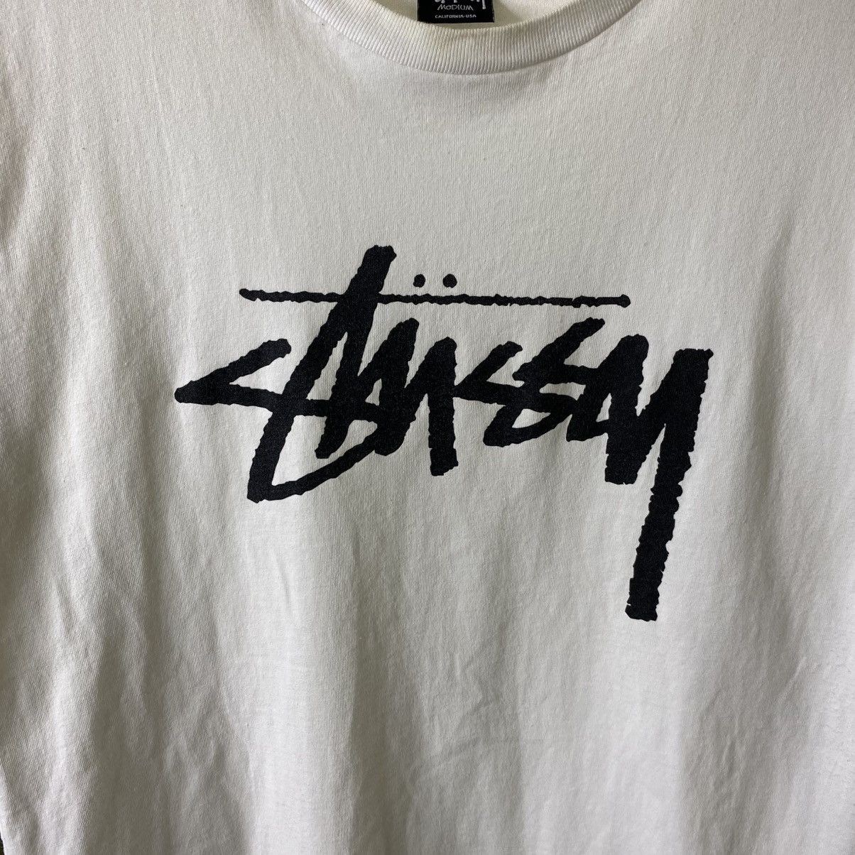 Stussy Vintage Y2K Stussy Script T Shirt Size US M / EU 48-50 / 2 - 2 Thumbnail