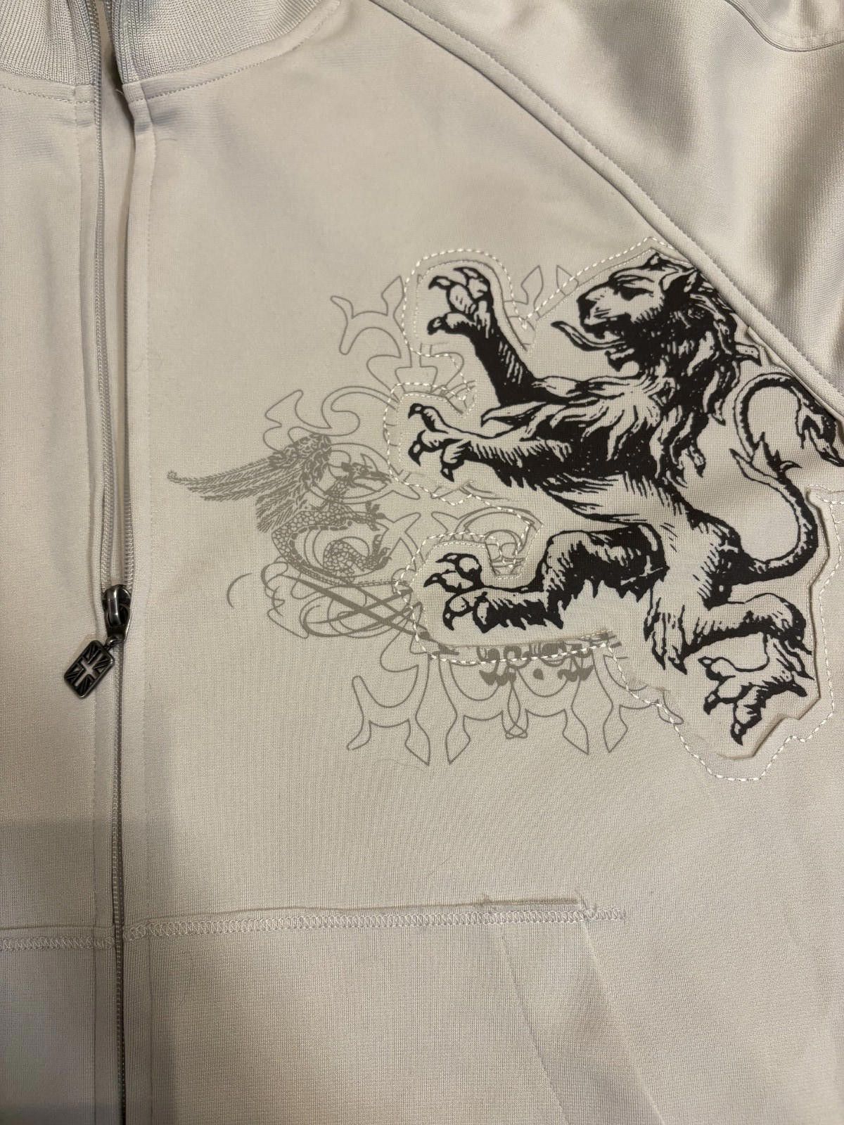 Reebok 🚨 REEBOK Track Jacket VTG 90s Full-Zip Y2K Lion Graphic L Size US L / EU 52-54 / 3 - 3 Thumbnail