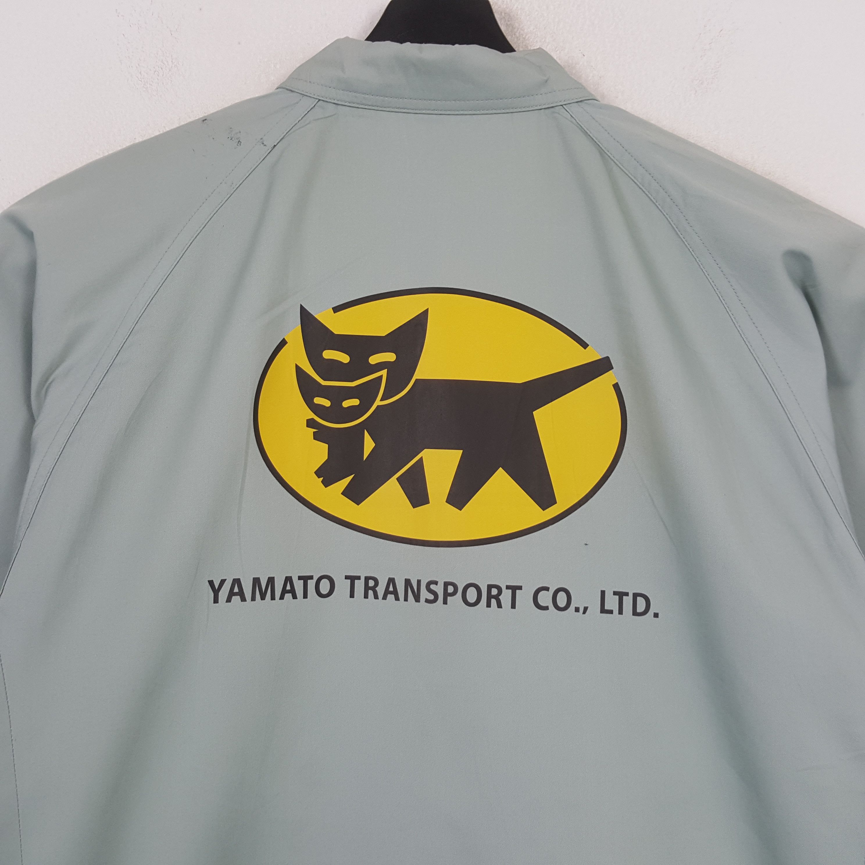 Other YAMATO TRANSPORT Japanese Workwear Custom Jacket C288N27 Size US L / EU 52-54 / 3 - 2 Thumbnail