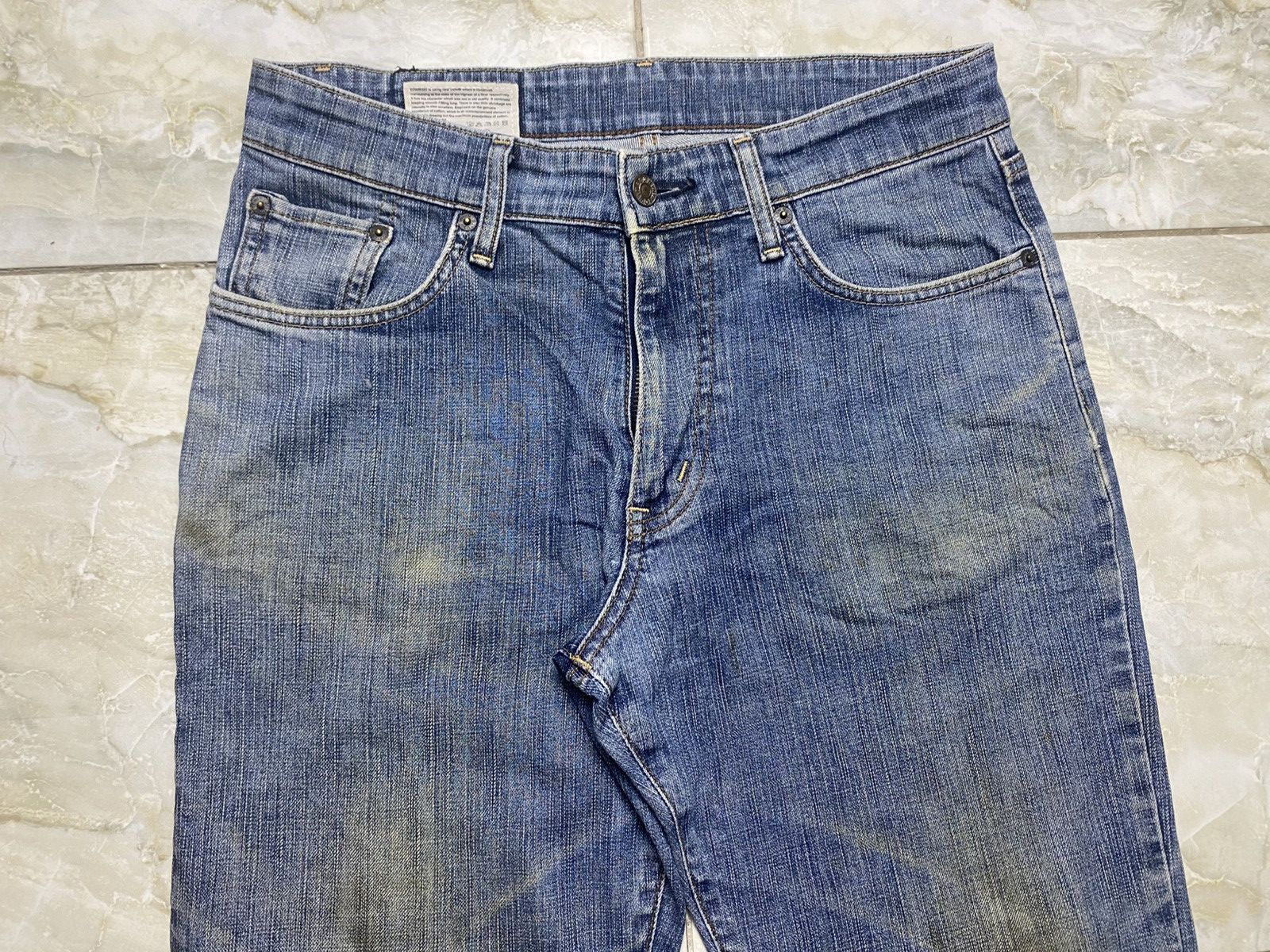 Edwin × Japanese Brand FADED DENIM EDWIN 503 32x39 Size US 32 / EU 48 - 12 Thumbnail