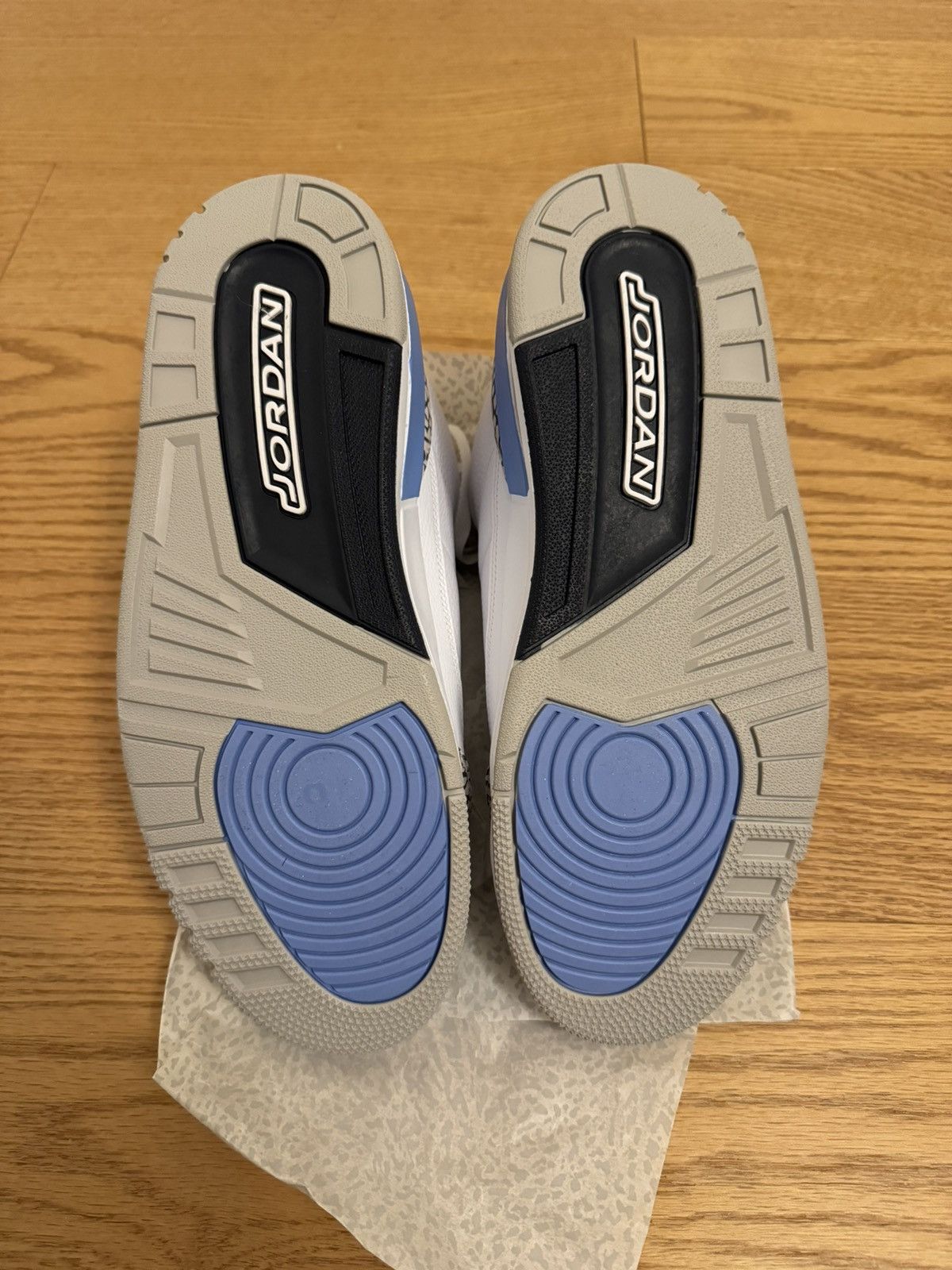 Jordan Brand Jordan 3 Retro UNC (2020) Size US 12 / EU 45 - 5 Thumbnail
