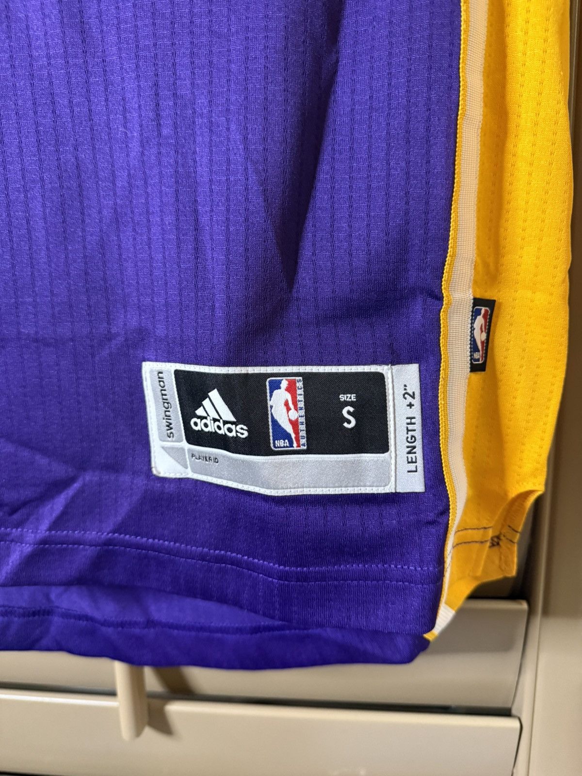 Adidas Authentic Adidas Kobe Bryant Lakers Away Swingman Jersey NWT Size US S / EU 44-46 / 1 - 5 Thumbnail