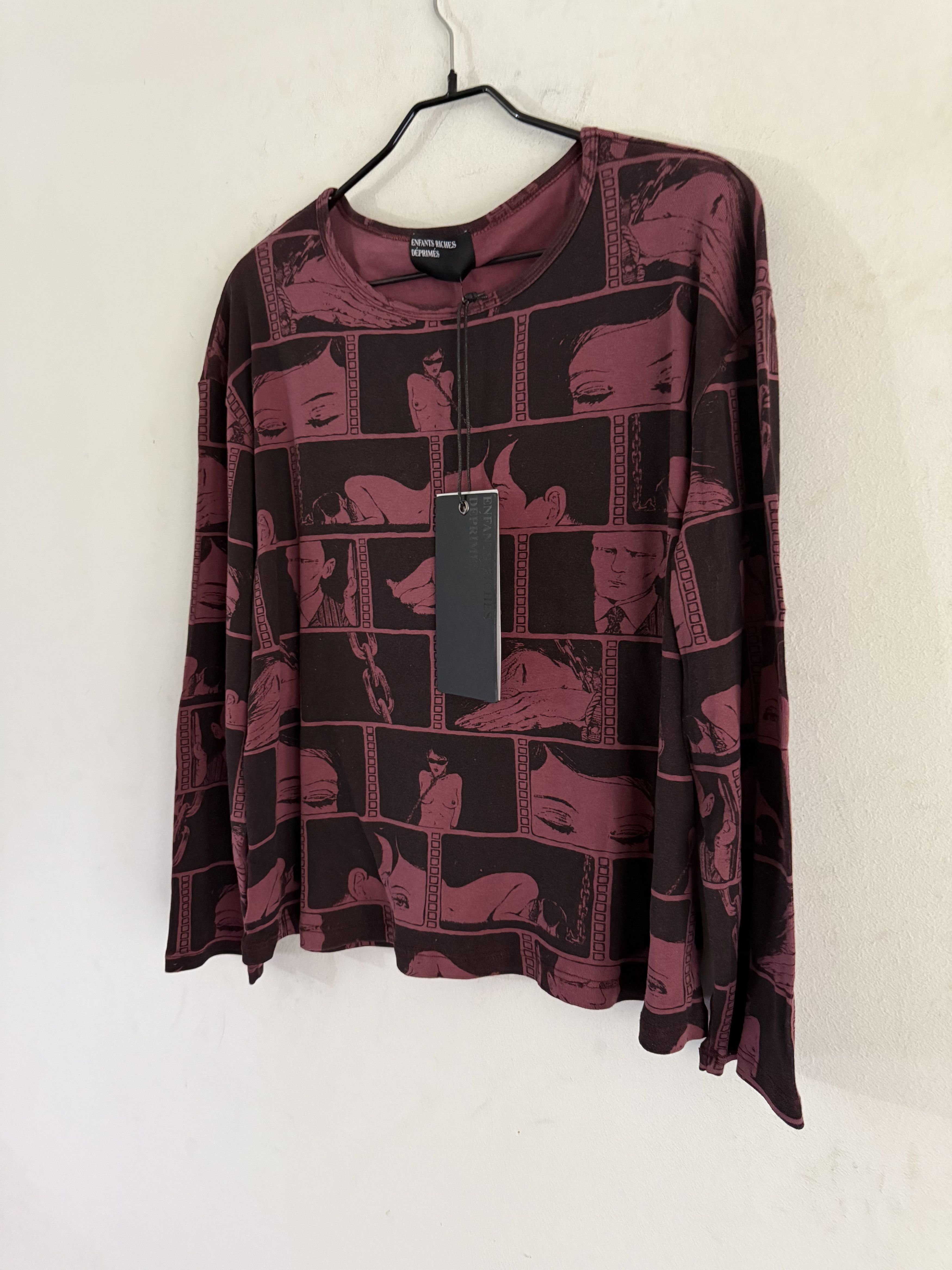 Enfants Riches Deprimes ERD Diary Long Sleeve T-Shirt Size US XL / EU 56 / 4 - 2 Thumbnail