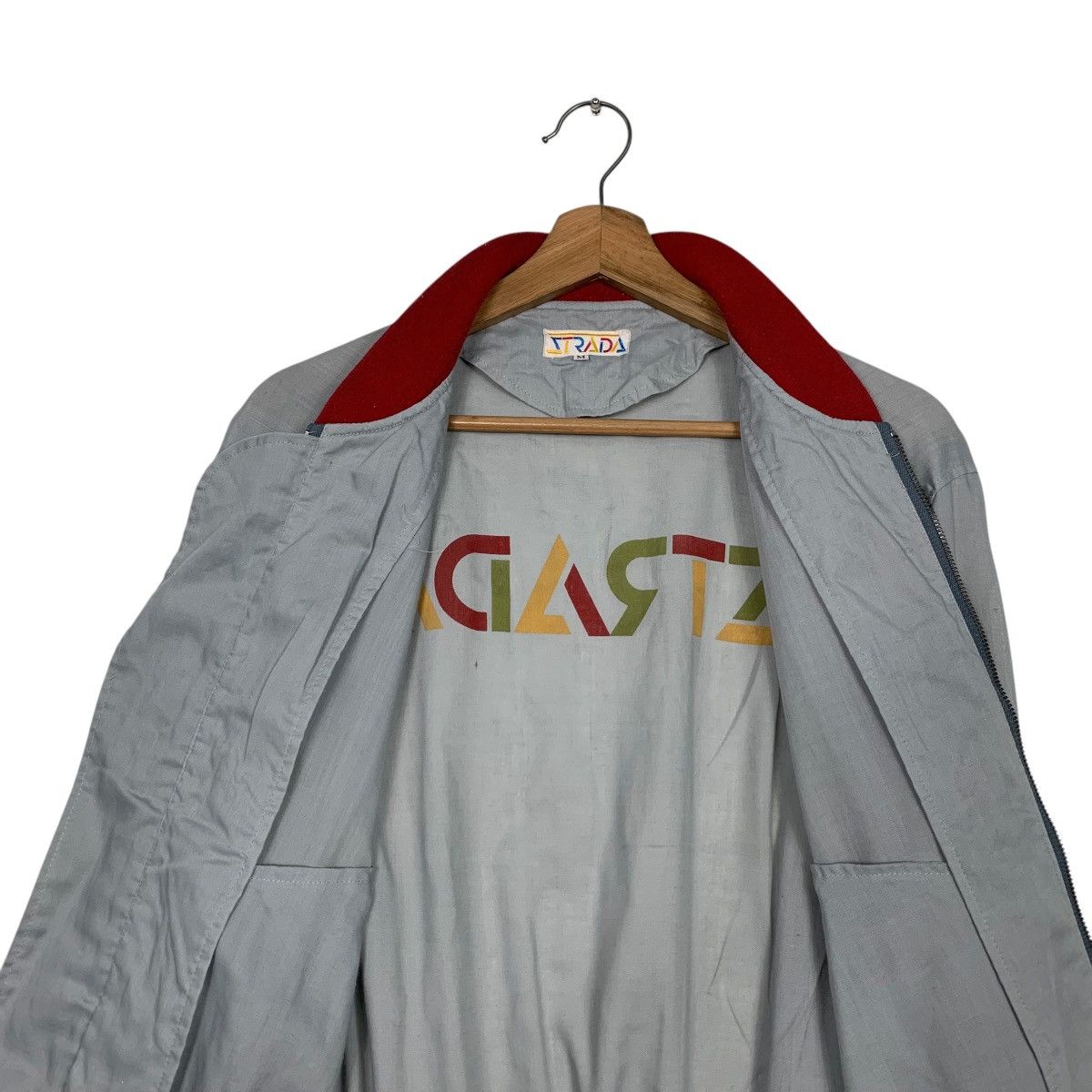 Vintage Vintage 90s STRADA Big Logo Bomber Jacket #2709-C122 Size US M / EU 48-50 / 2 - 11 Thumbnail