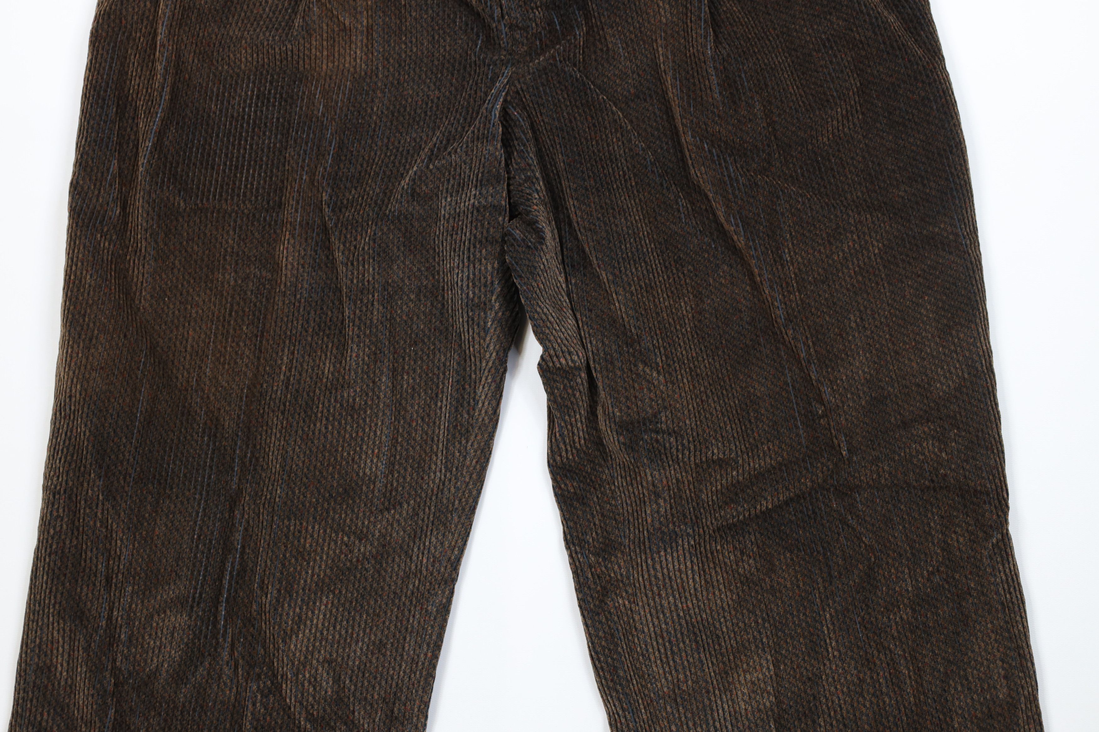 Vintage Vintage 90s Streetwear Rainbow Fleck Wide Leg Corduroy Pants Size US 36 / EU 52 - 3 Thumbnail