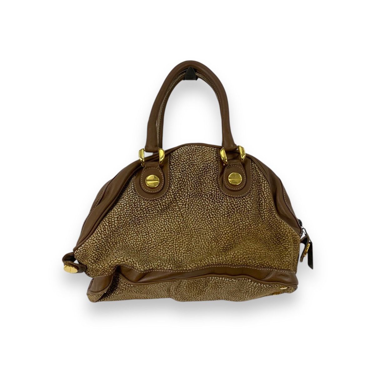 Vintage Vintage BORBONESE RED WALL Leopard Pattern Handbag Handle Size ONE SIZE - 1 Thumbnail