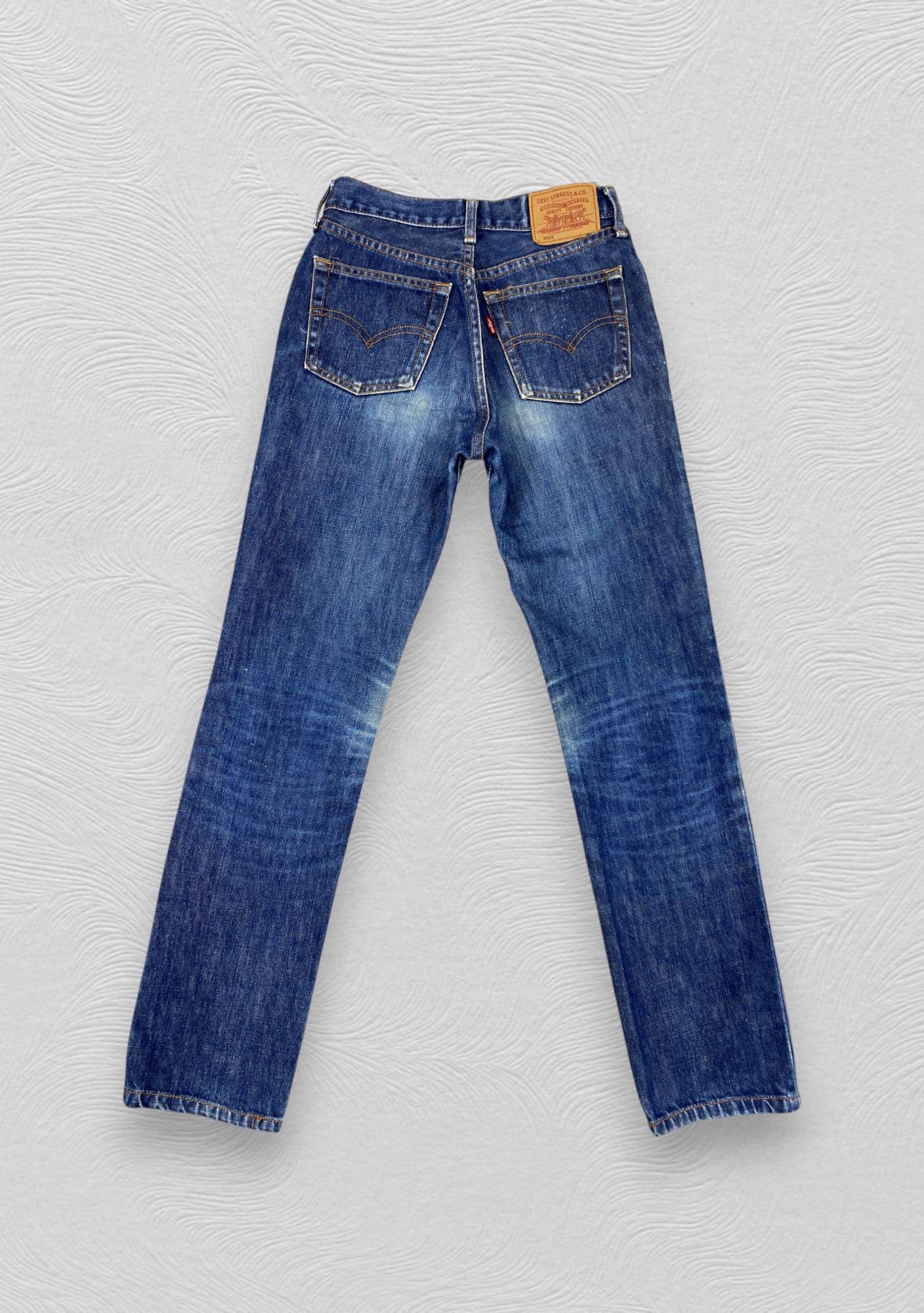 Levi's Blue Vintage Levi's 506 Ripped Denim 26x28.5 -JN213 Size US 26 / EU 42 - 2 Thumbnail
