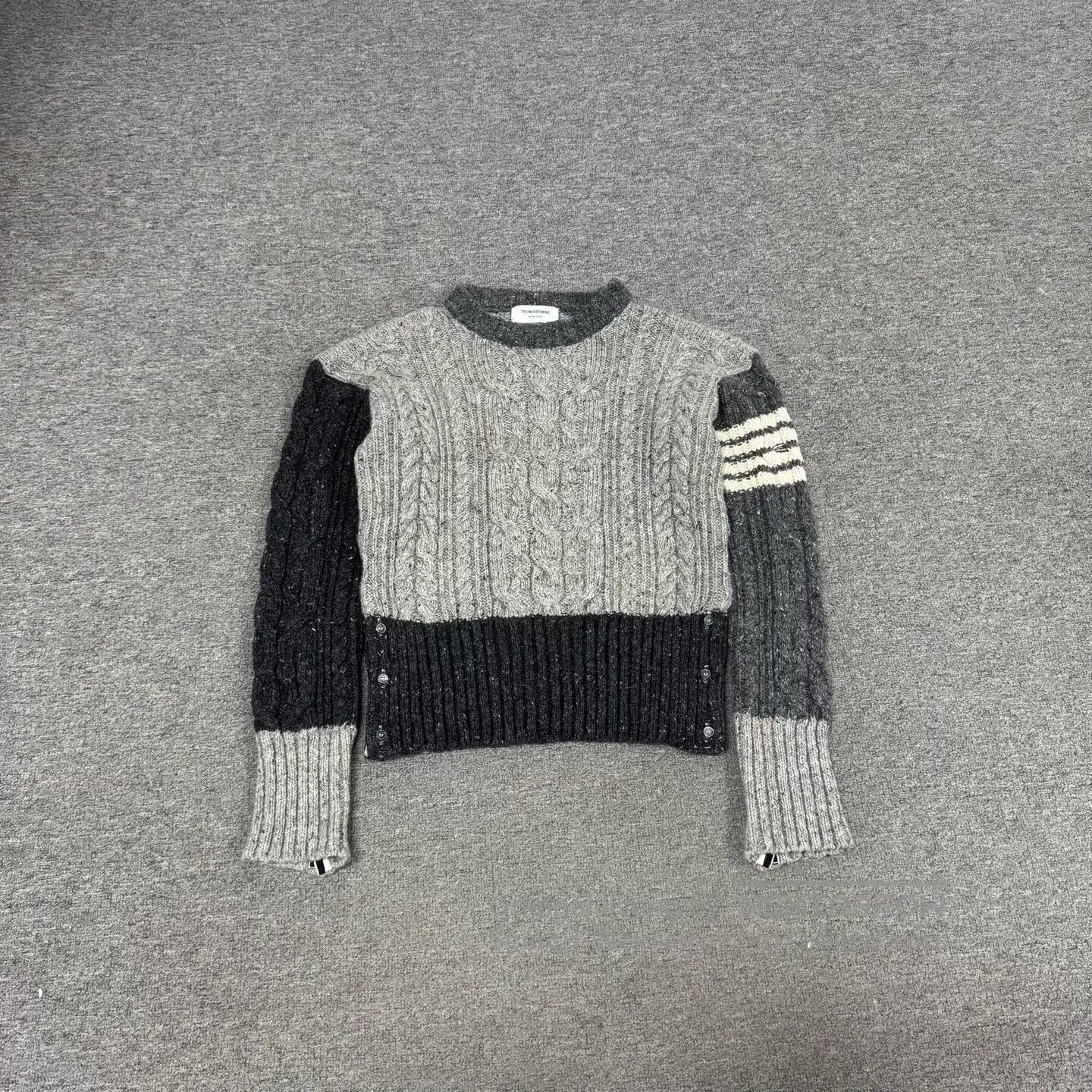 Thom Browne thom browne multicolor striped wool sweater. Size US M / EU 48-50 / 2 - 1 Thumbnail
