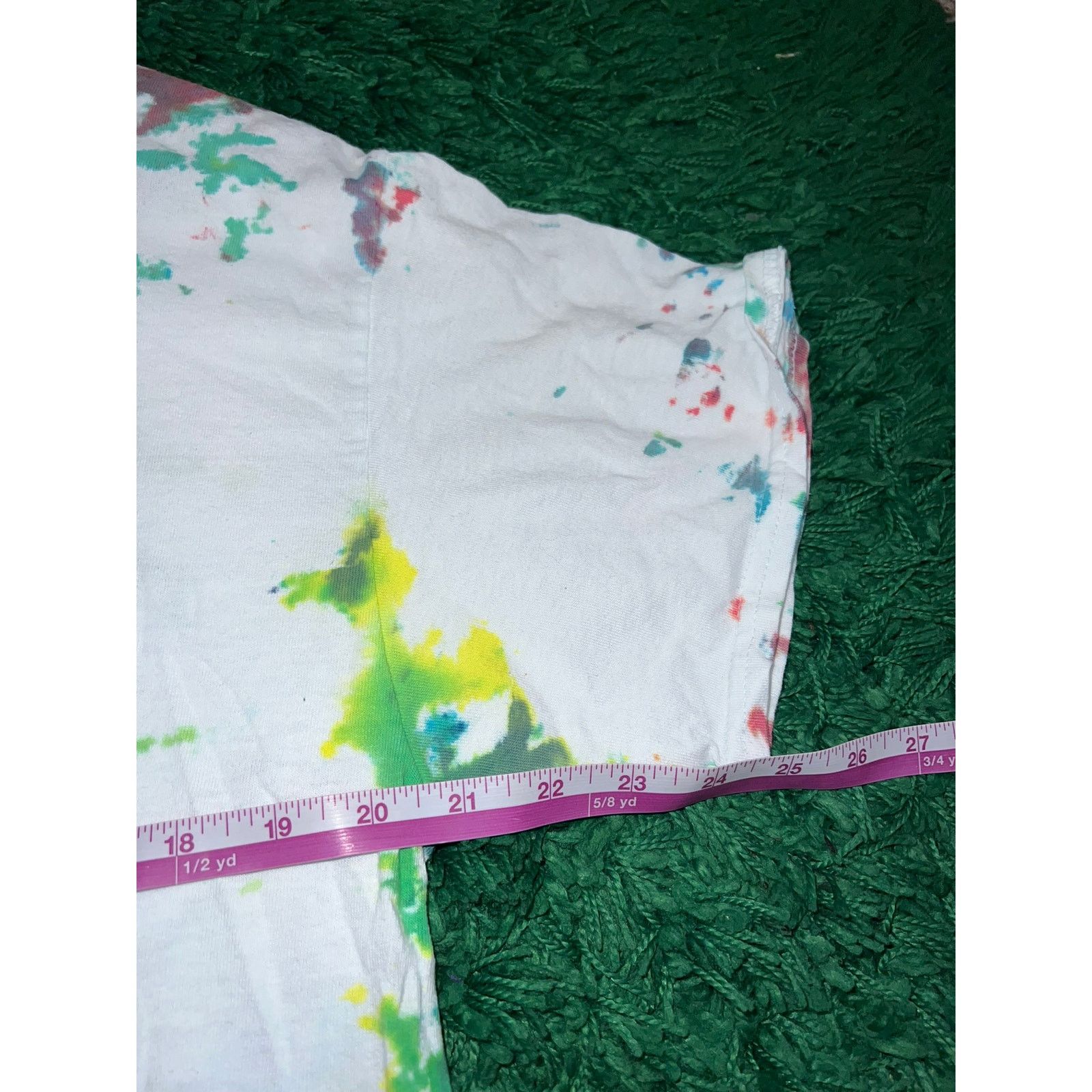 Gildan Retro Gildan Tie Dye Shirt Multicolor White Tee L Large Size US L / EU 52-54 / 3 - 8 Thumbnail