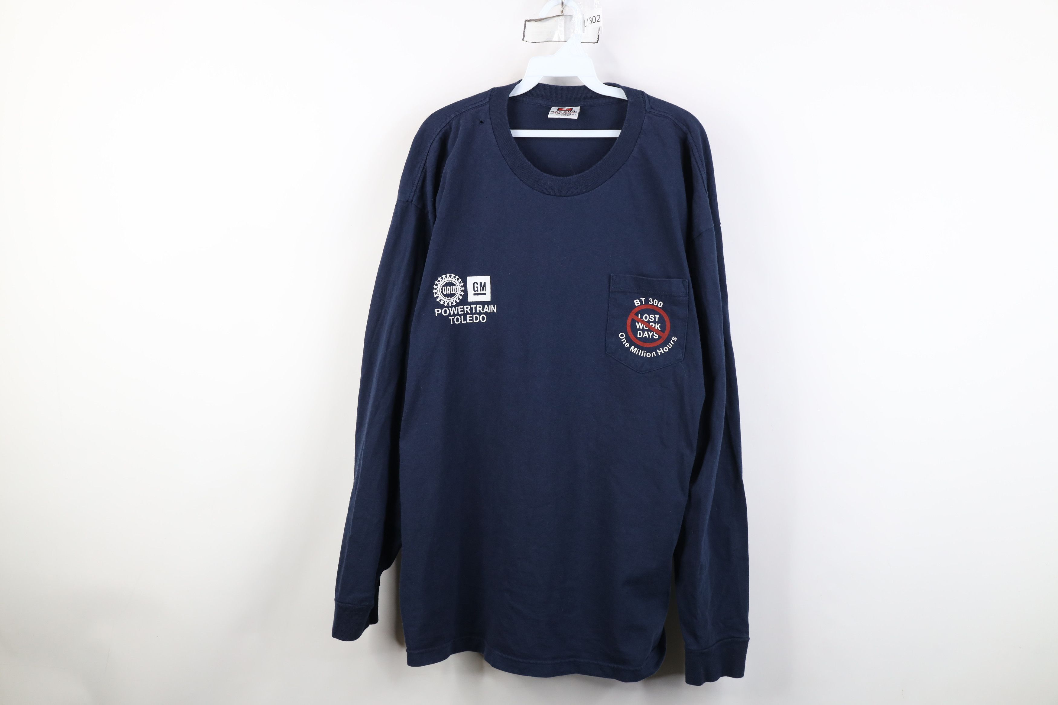 Vintage Vintage Union Made Powertrain Toledo Long Sleeve T-Shirt USA Size US XXL / EU 58 / 5 - 1 Thumbnail