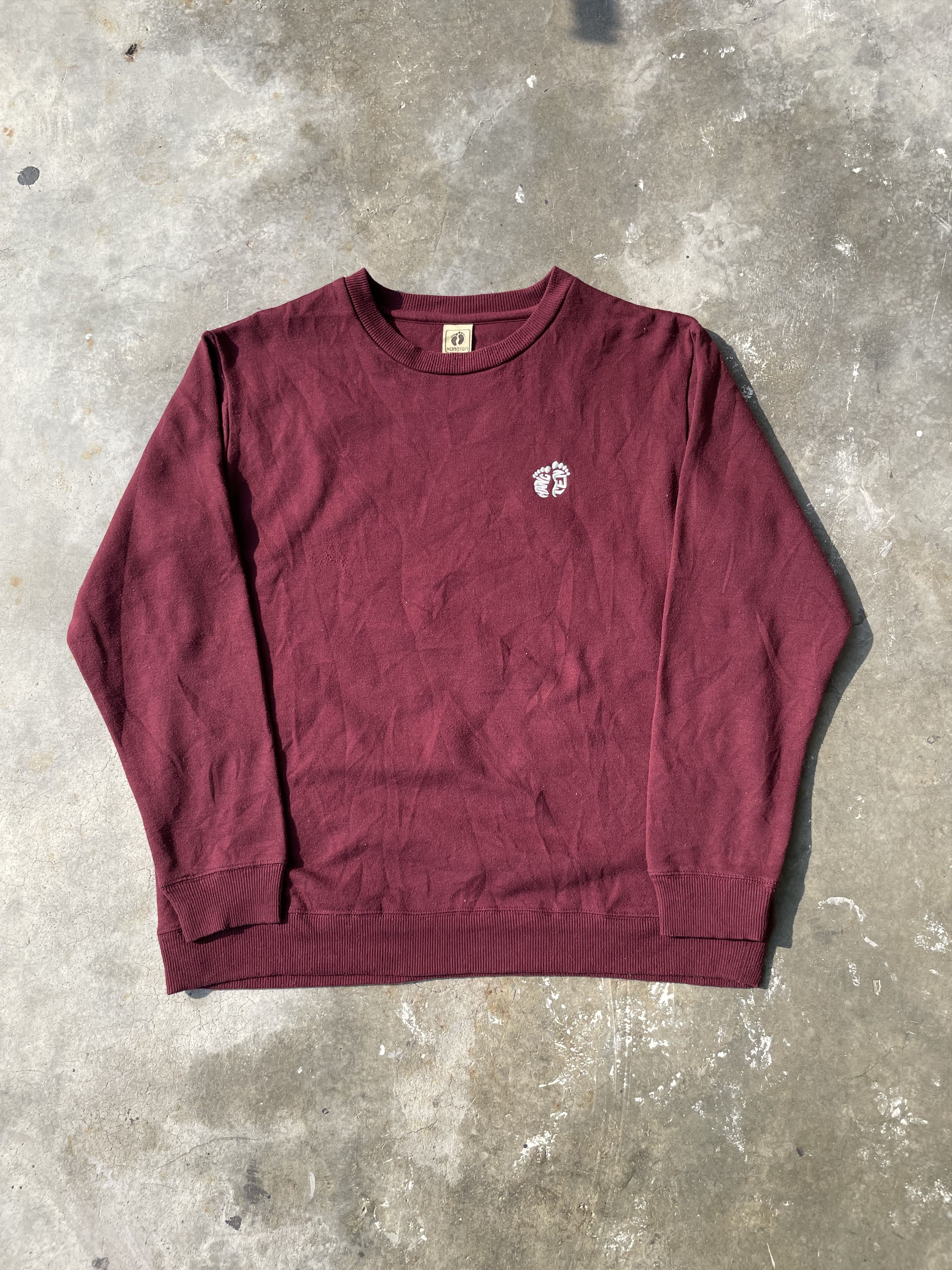 Vintage Hang Ten Embroidered Small Logo Spellout Sweatshirt