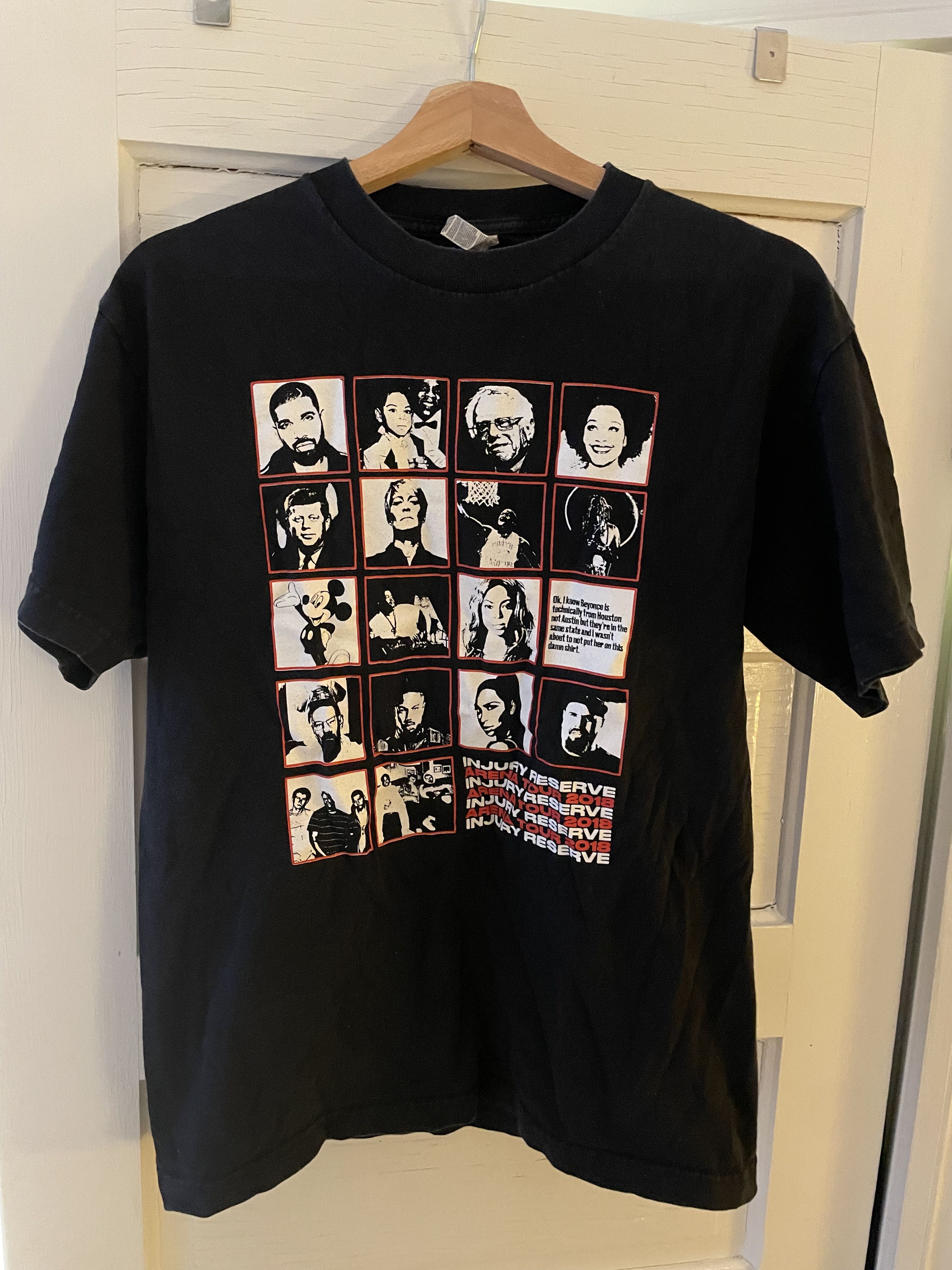 Band Tees × Rap Tees Rare Injury Reserve Tour Merch Size US M / EU 48-50 / 2 - 1 Thumbnail