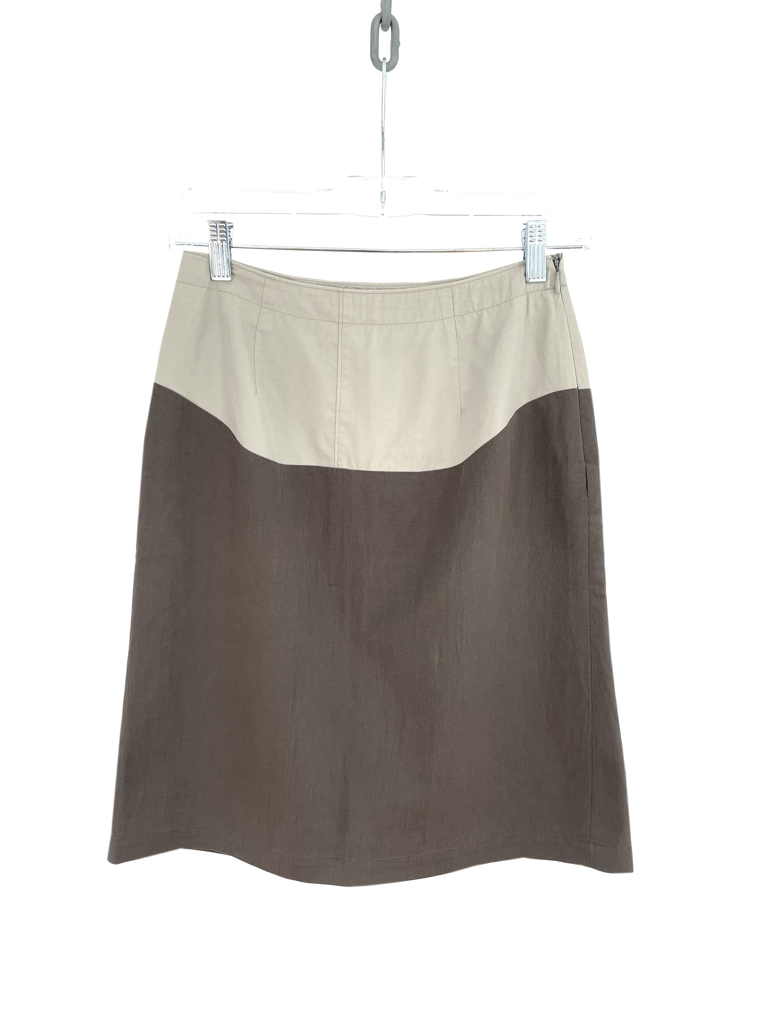 Undercover SS01 Chaotic Discord 2 Tone Skirt Size 24" / US 00 / IT 34 - 1 Thumbnail