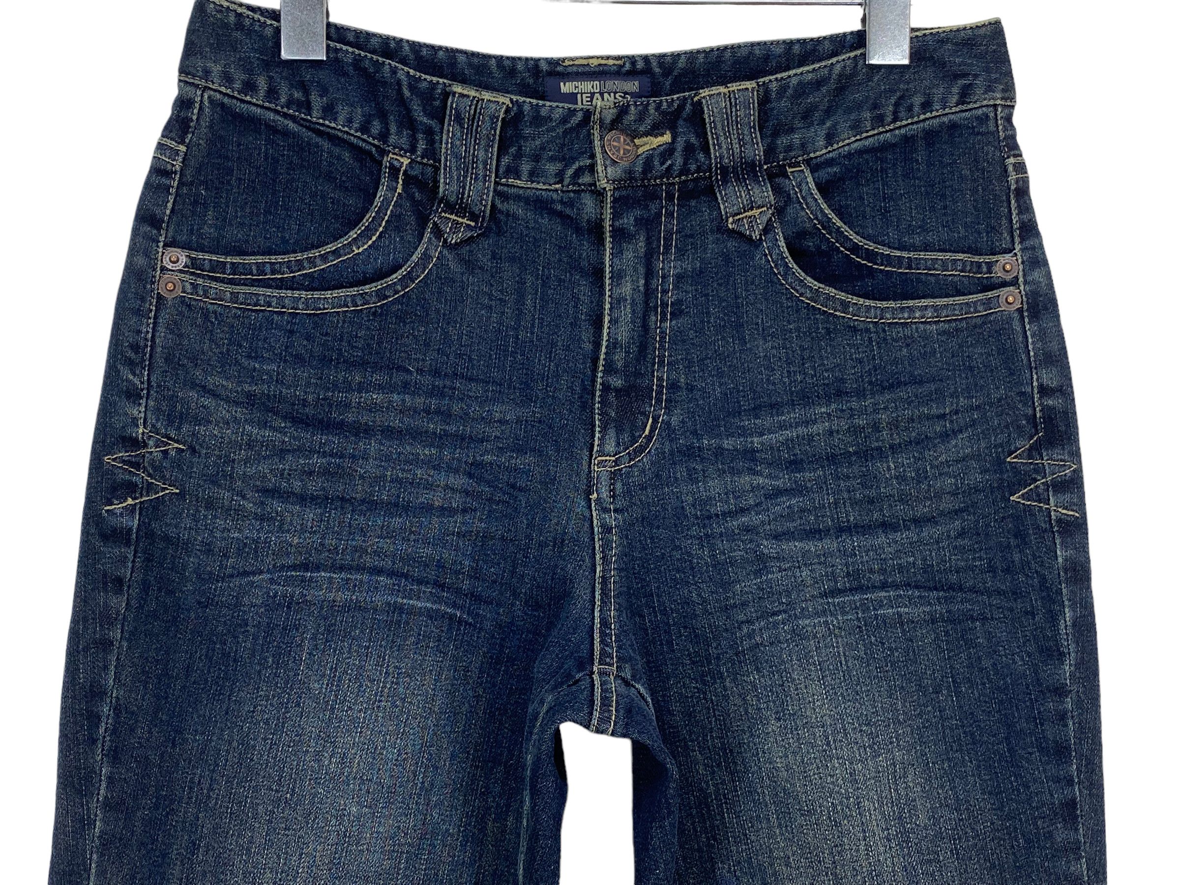 Michiko Koshino London Michiko London Jeans Bootcut Jeans Size 29" - 3 Thumbnail