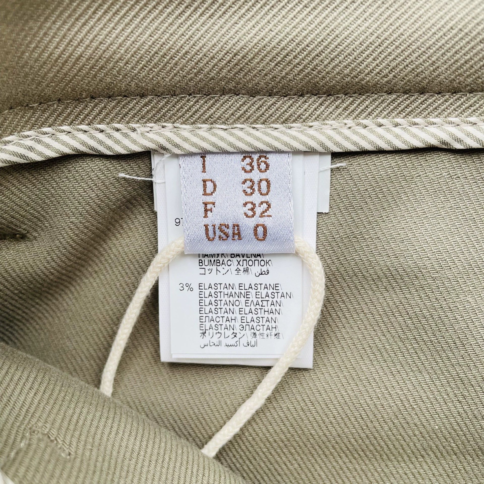 Brunello Cucinelli Brunello Cucinelli Women's Light Gray Cuffed Pants 36 Size 25" / US 0 / IT 36 - 4 Thumbnail