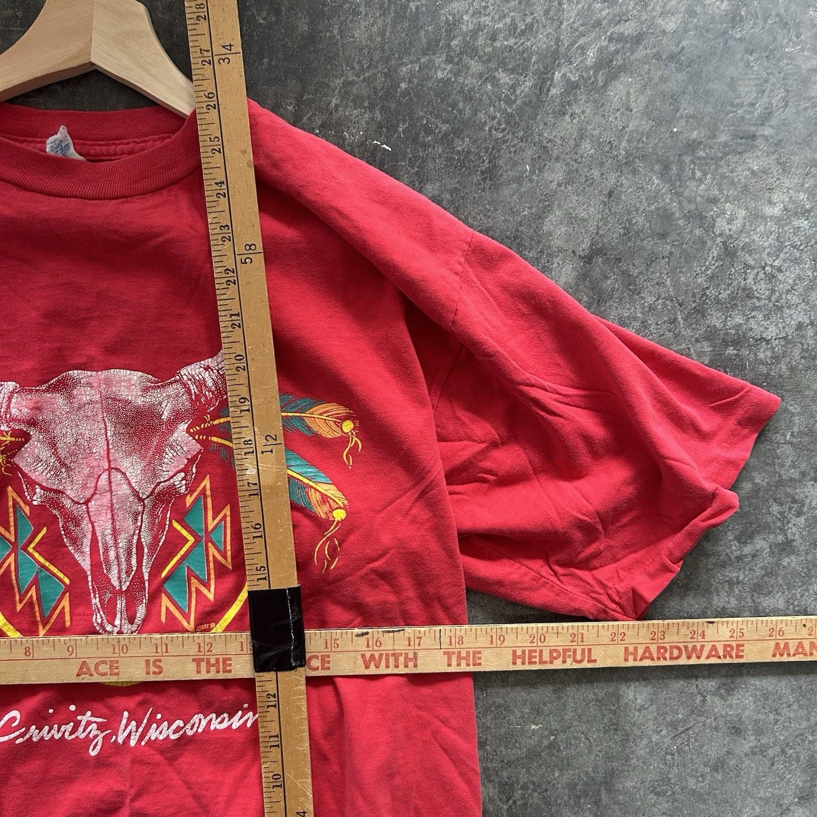 Vintage Vintage Alore Western Texas Cowboy Tshirt Men’s Large Single Size US L / EU 52-54 / 3 - 5 Thumbnail