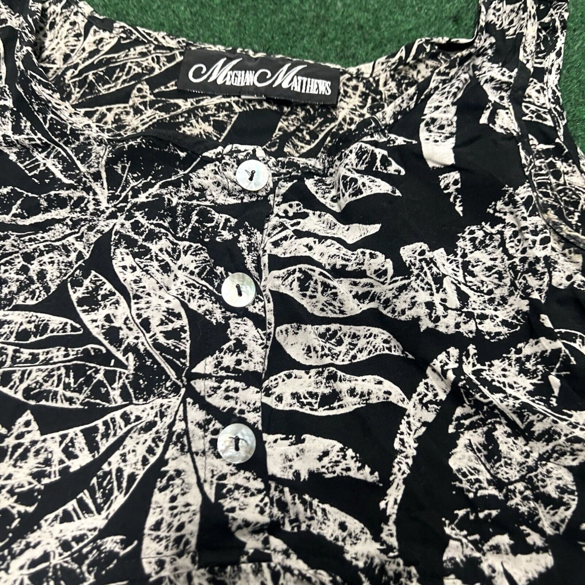 Vintage Vintage Meghan Matthews Floral Slip Maxi Dress Boho size S Hawaiian Beach Cover Size S / US 4 / IT 40 - 2 Thumbnail