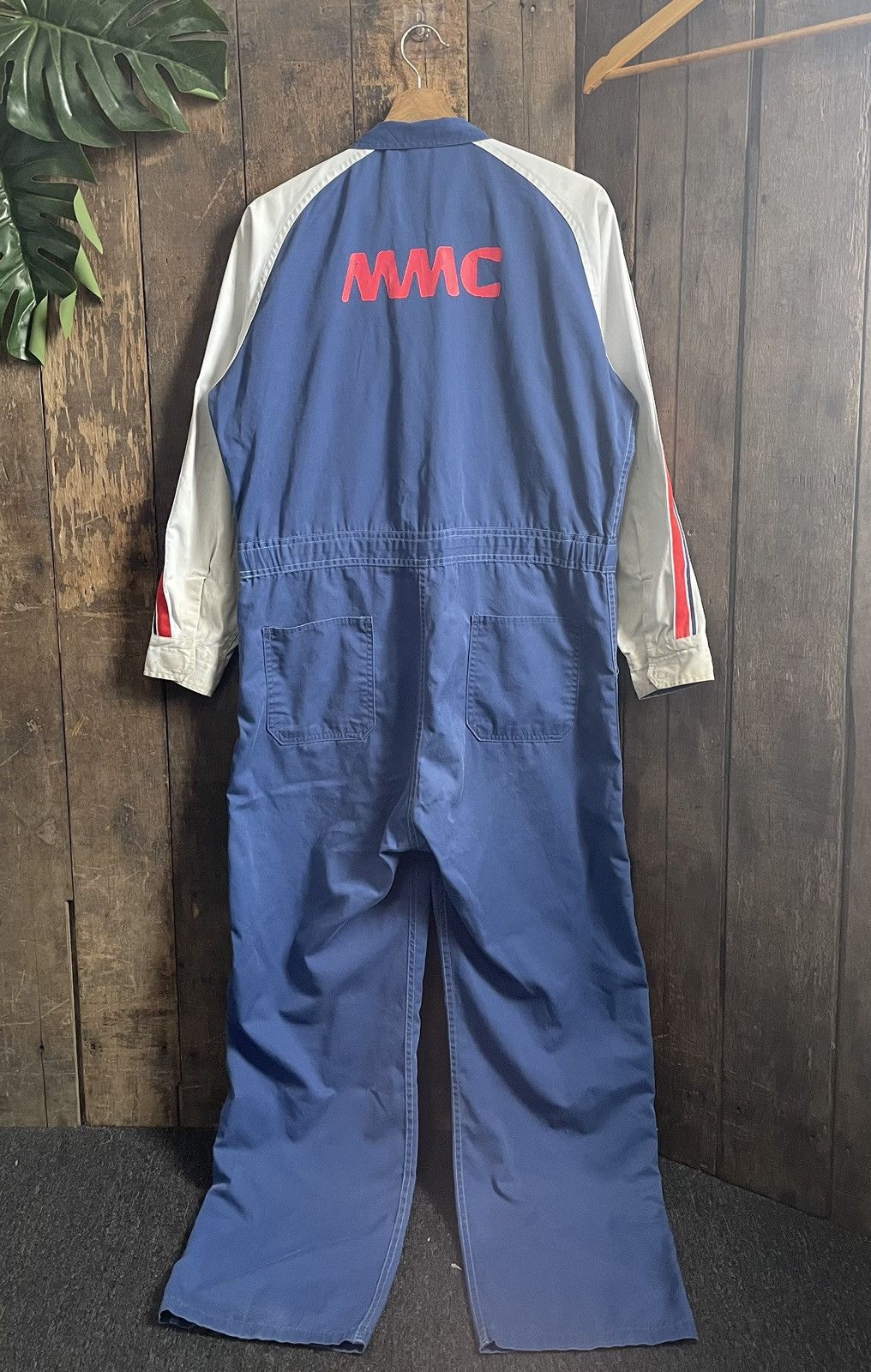 Vintage Vintage Mitsubishi MMC Coverall Jacket Size US 36 / EU 52 - 1 Thumbnail