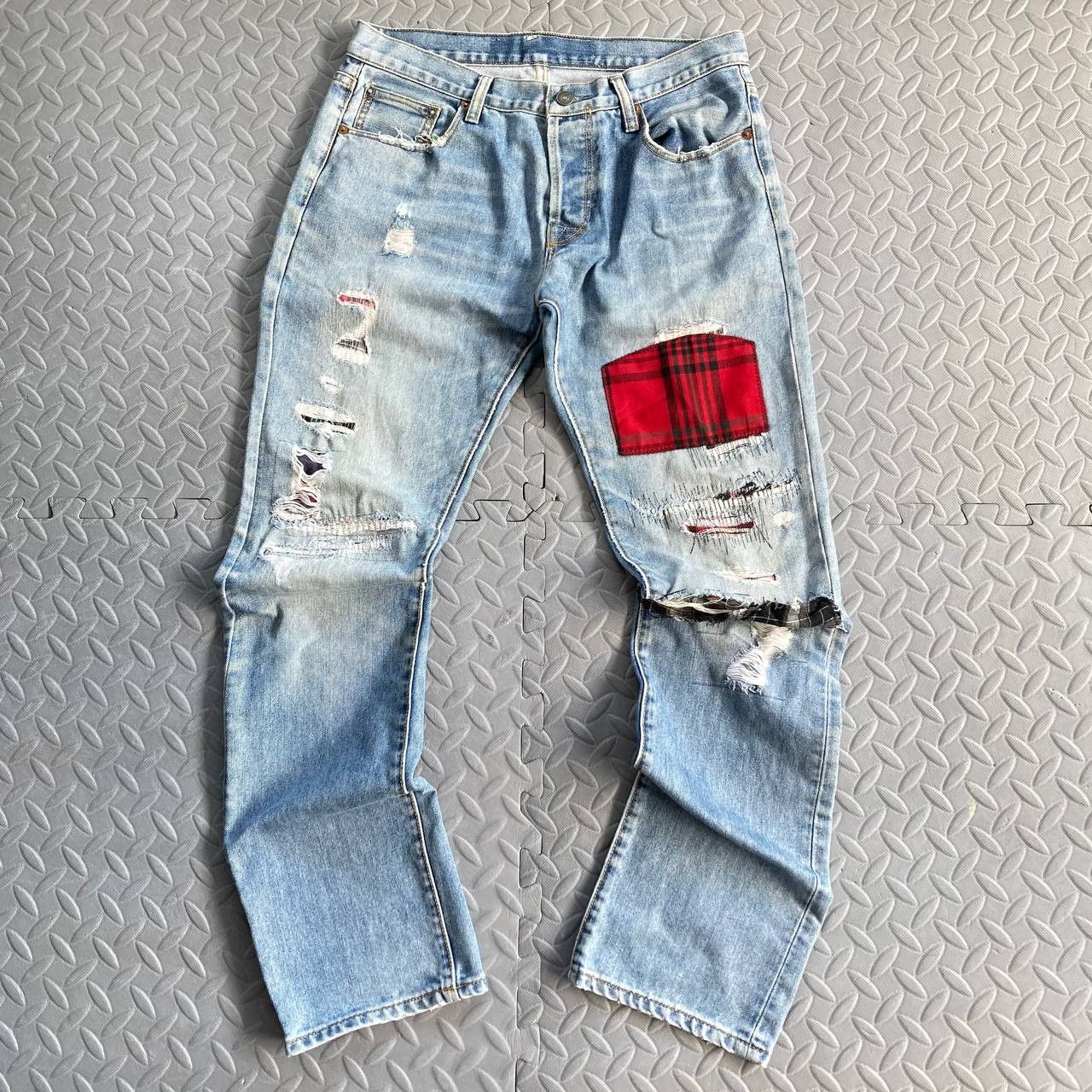 Denim & Supply Ralph Lauren Distressed Rugged Denim Pants Size US 32 / EU 48 - 2 Thumbnail