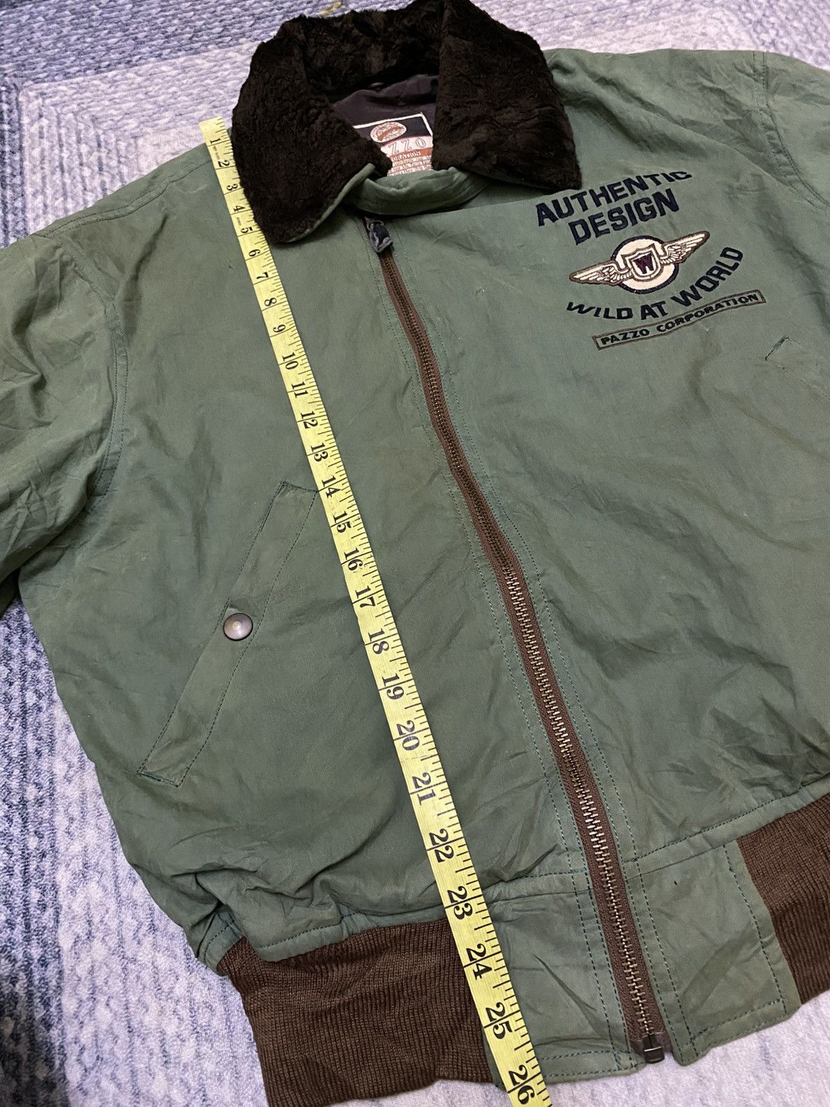 Pazzo VINTAGE PAZZO WILDERS BOMBER JACKET Size US L / EU 52-54 / 3 - 12 Thumbnail