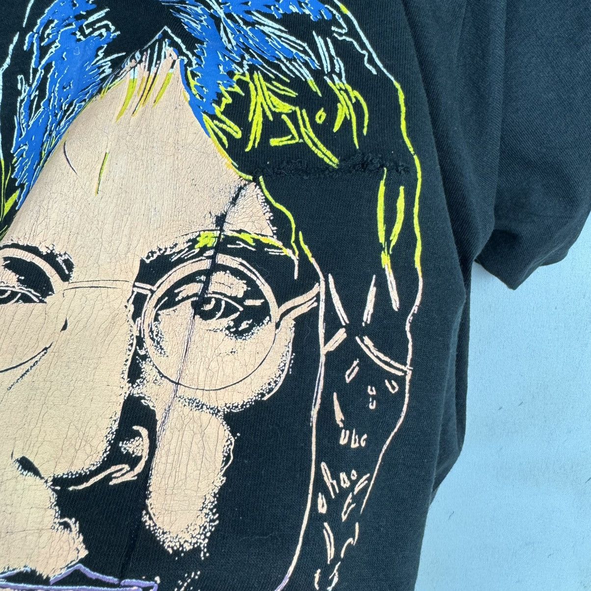 Band Tees Vintage 90s John Lennon The Beatles Tshirts Size US M / EU 48-50 / 2 - 5 Thumbnail