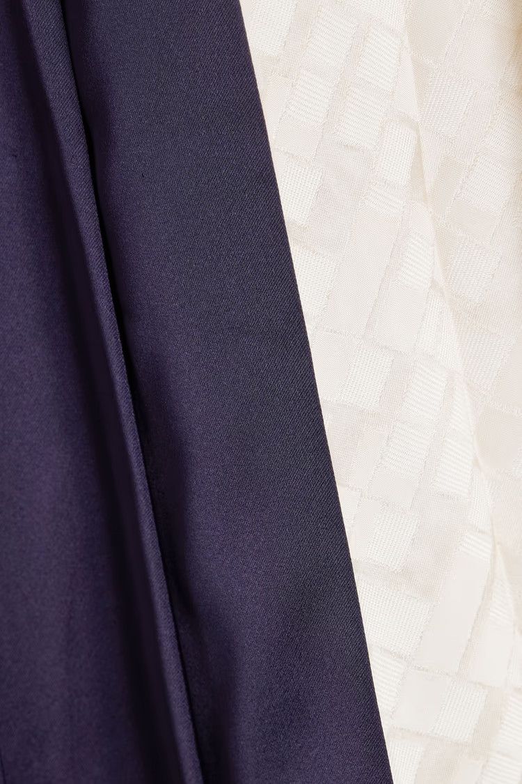 Marni o1y1125 Midi Skirt in Blue/White Size 26" / US 2 / IT 38 - 4 Thumbnail