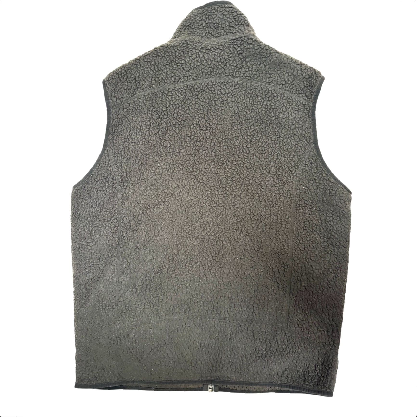 Patagonia Patagonia Mens Vest Full Zip Pile Retro Size L Black Size US L / EU 52-54 / 3 - 2 Thumbnail